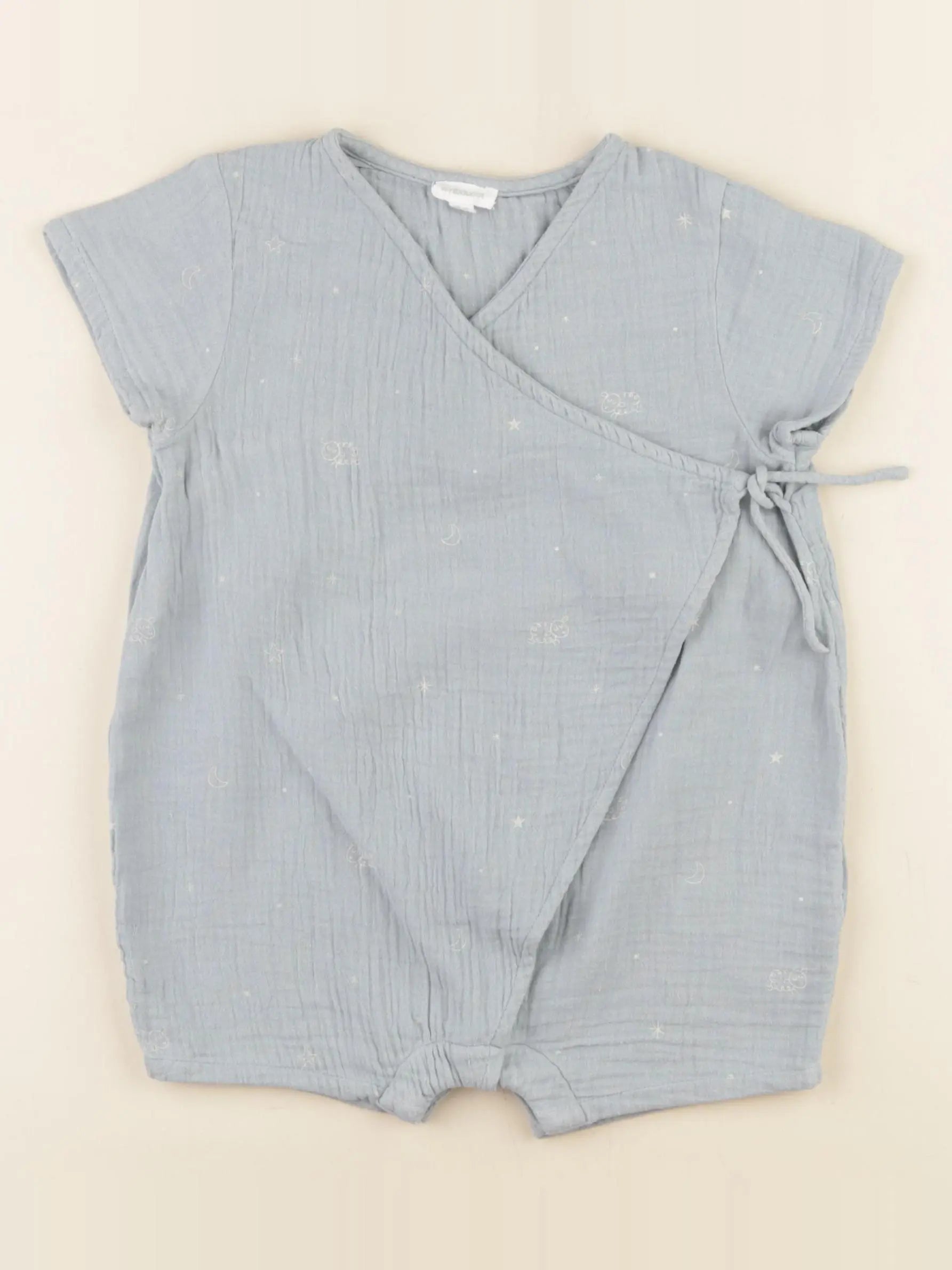 Vertbaudet - combinaison bleu - 3 ans