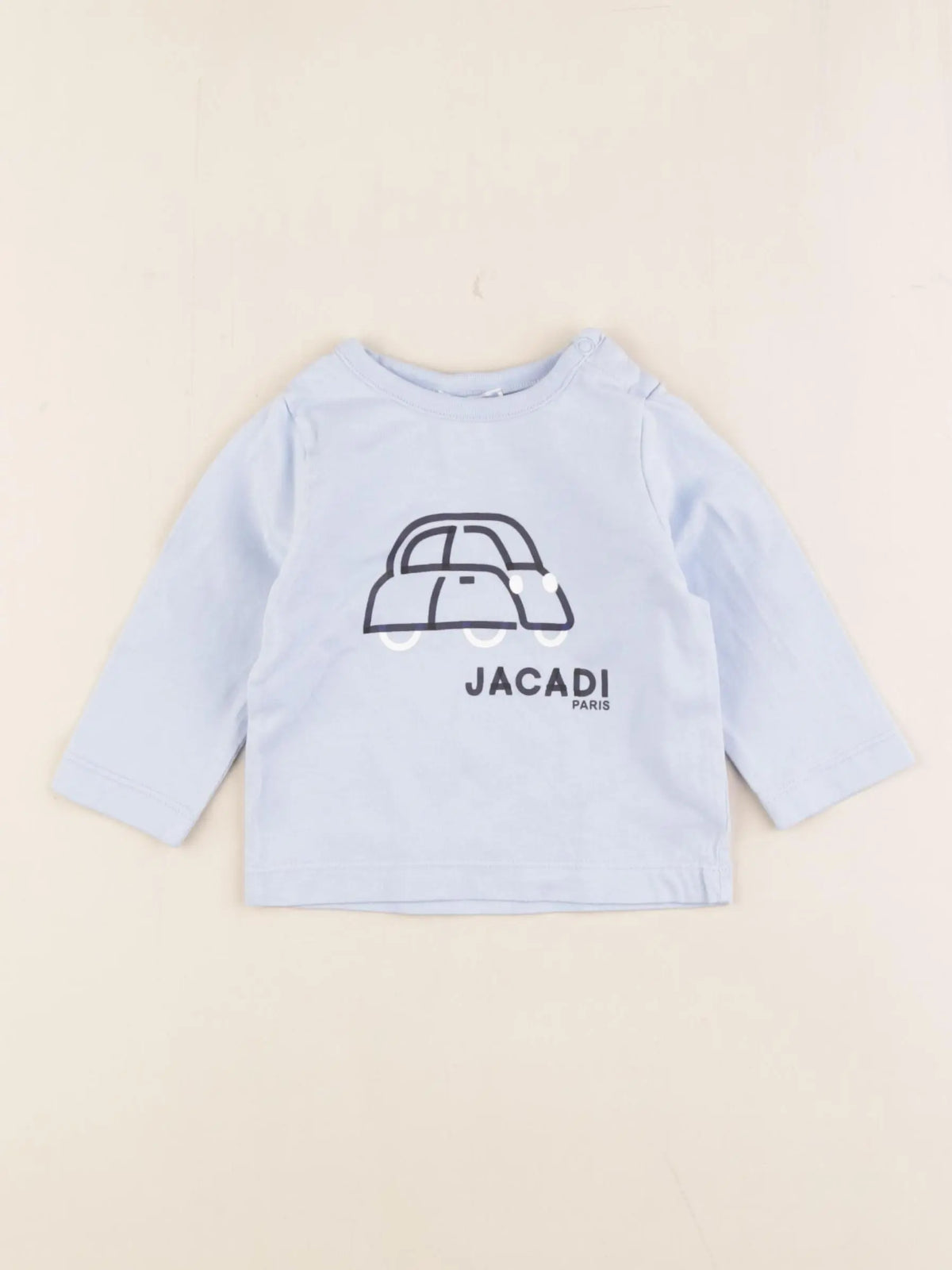 Jacadi - tee-shirt bleu - 6 mois