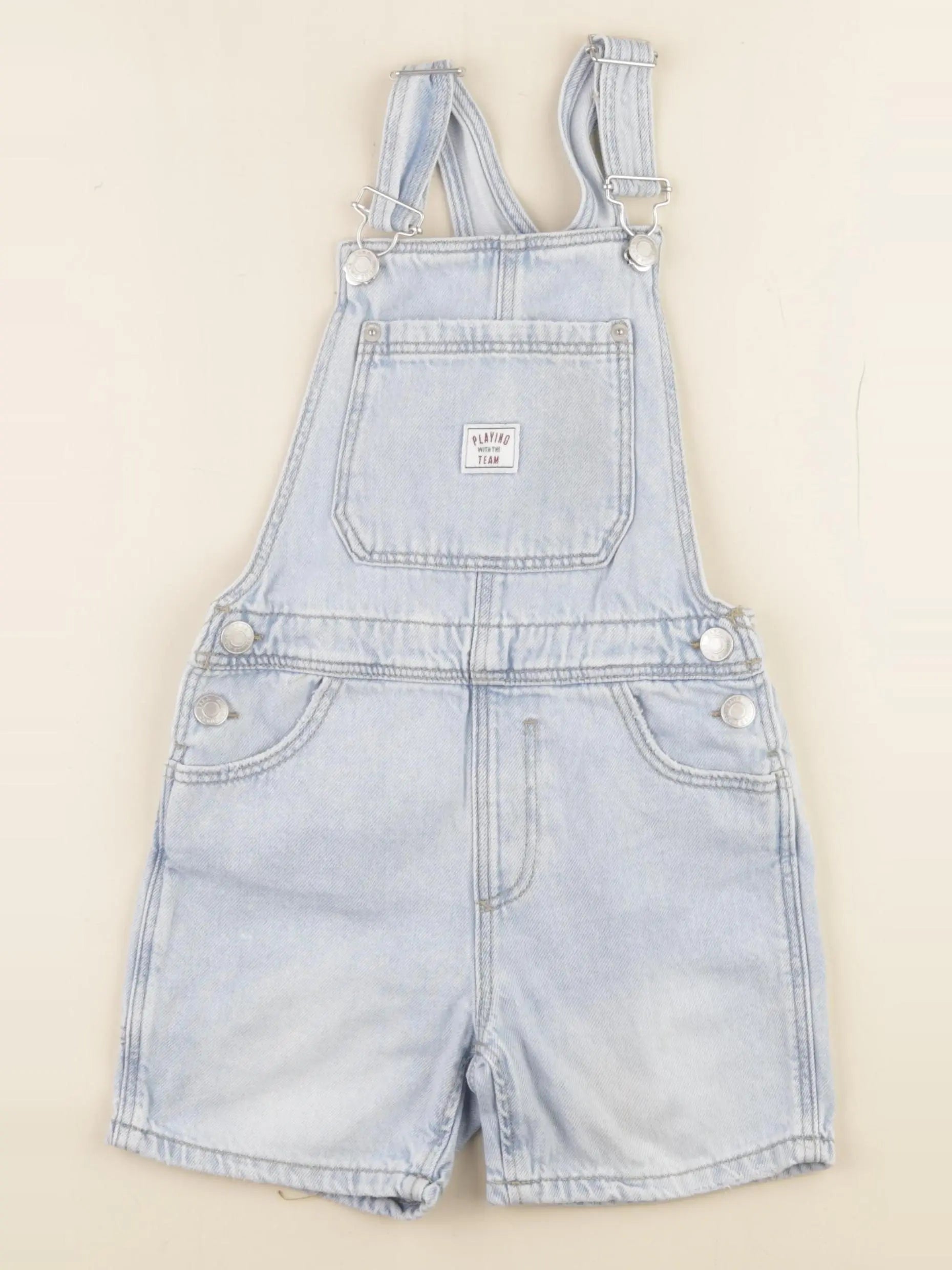 Zara - salopette bleu - 4 ans