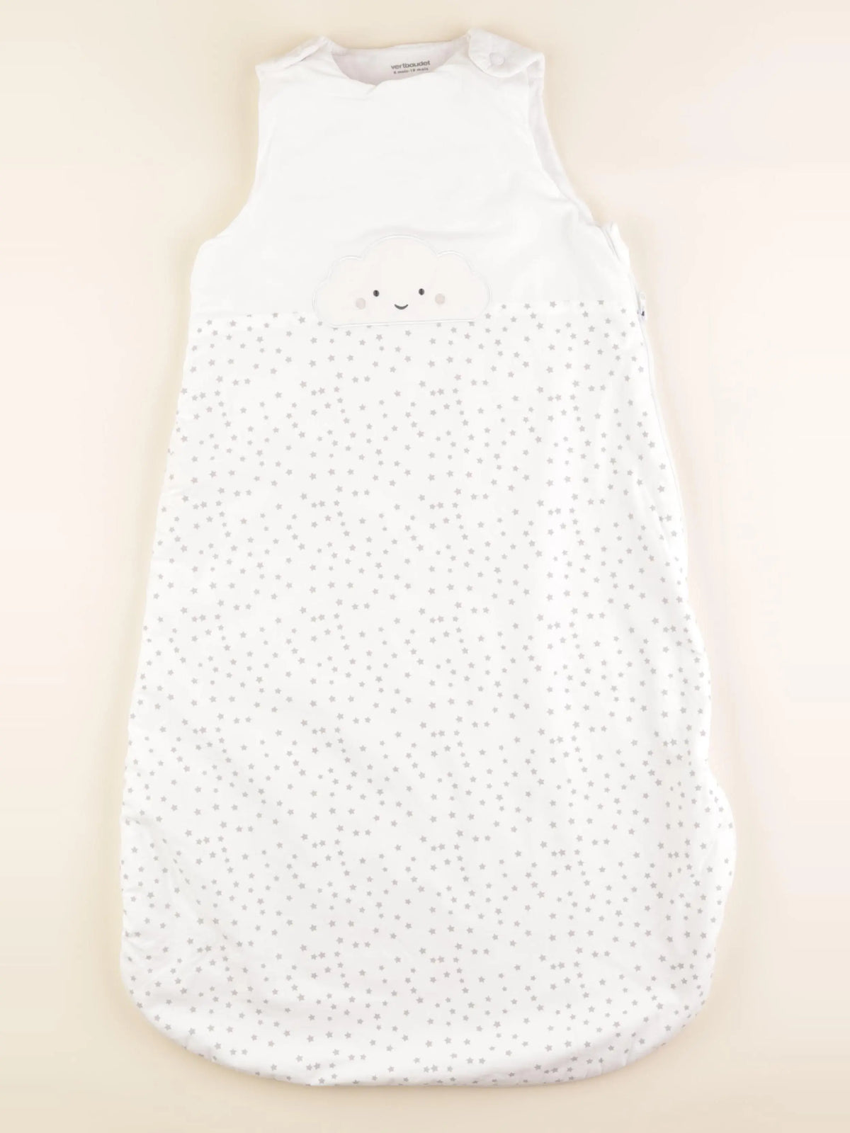 Vertbaudet - gigoteuse TOG 2 blanc - 6/18 mois