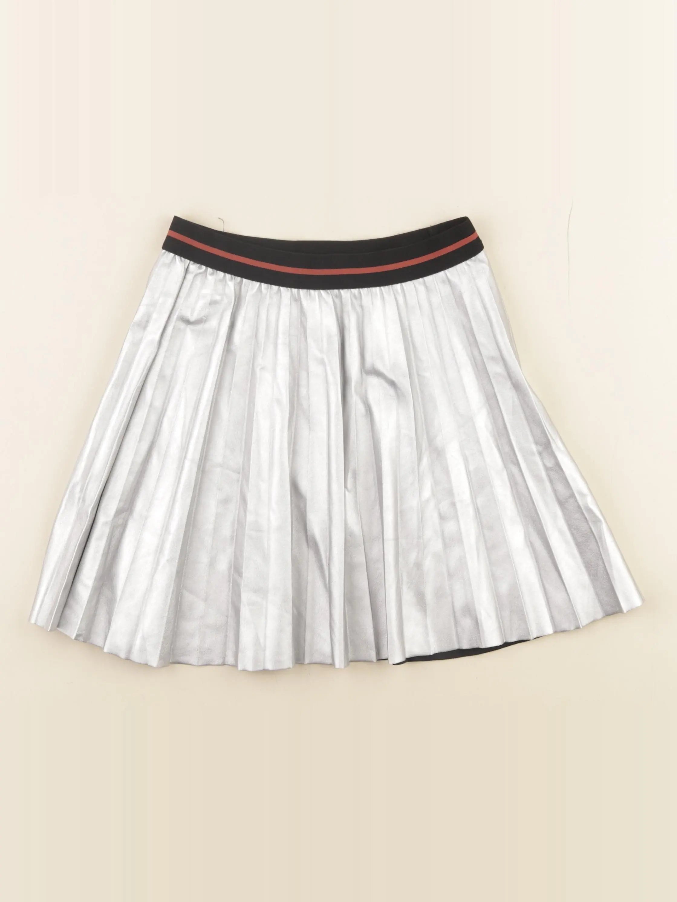 IKKS - jupe argent - 8 ans