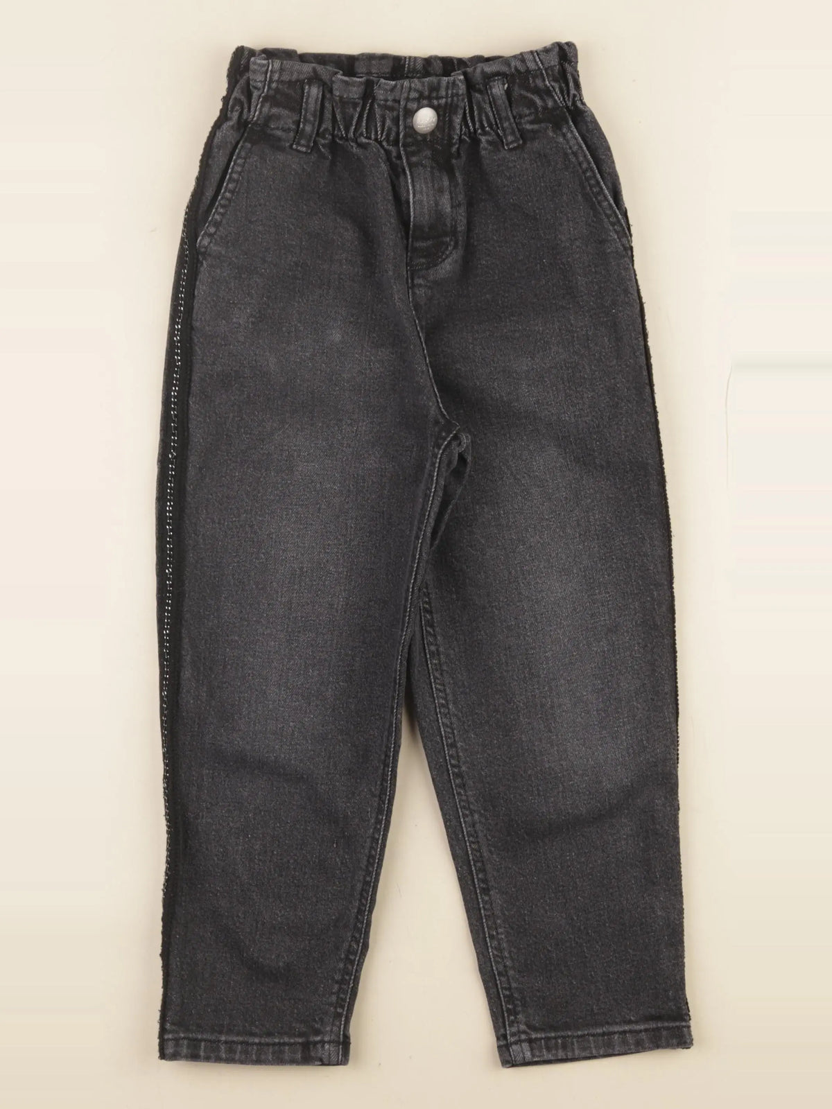 IKKS - jean gris - 7 ans