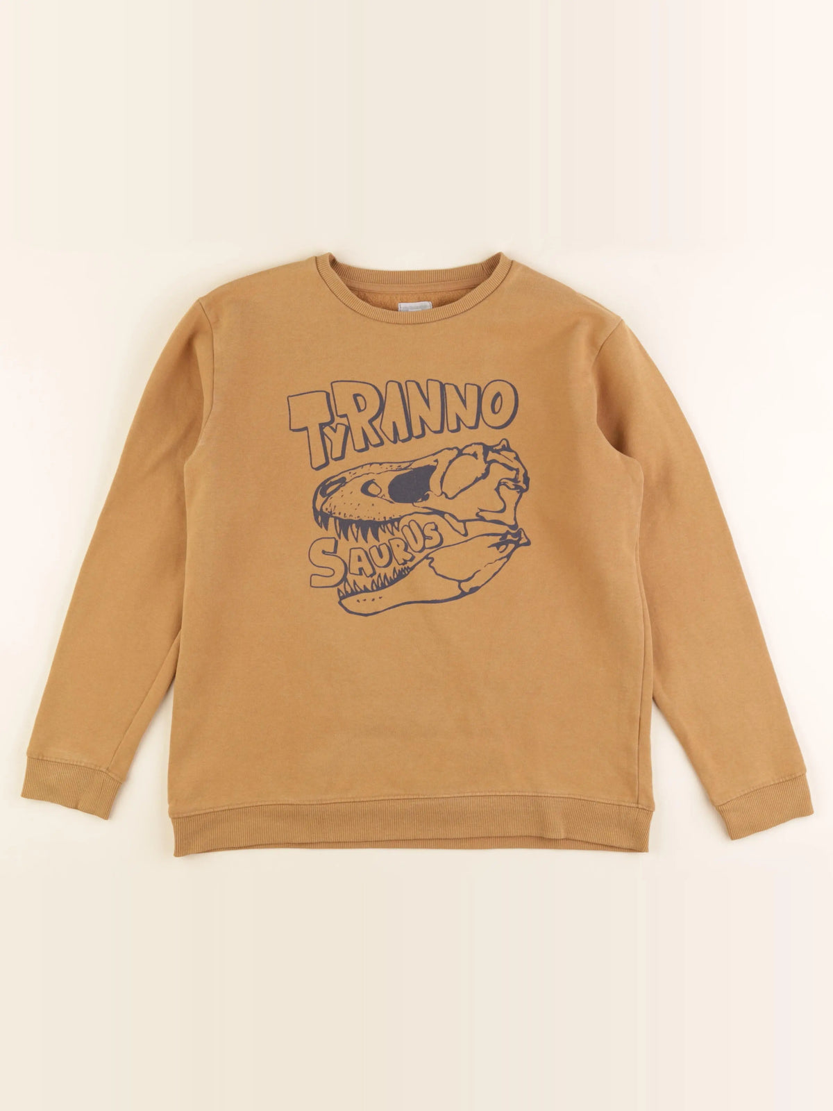 Vertbaudet - sweat marron - 14 ans