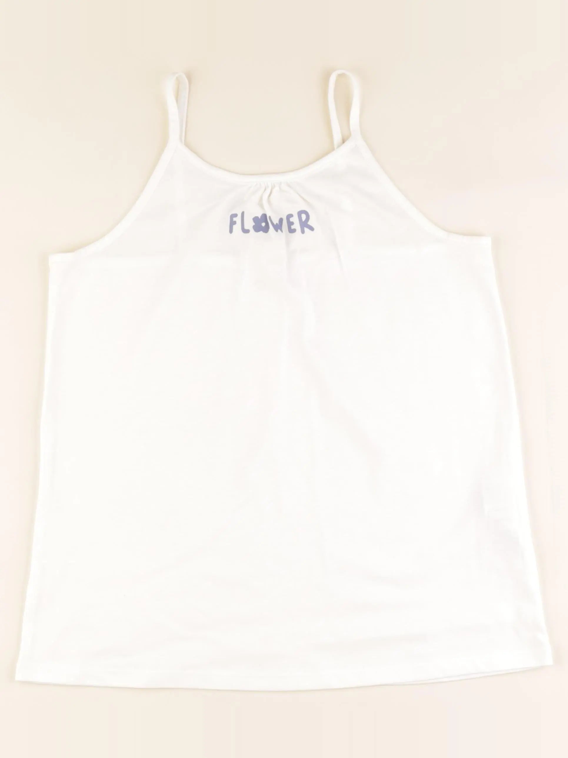 Vertbaudet - débardeur blanc - 12 ans