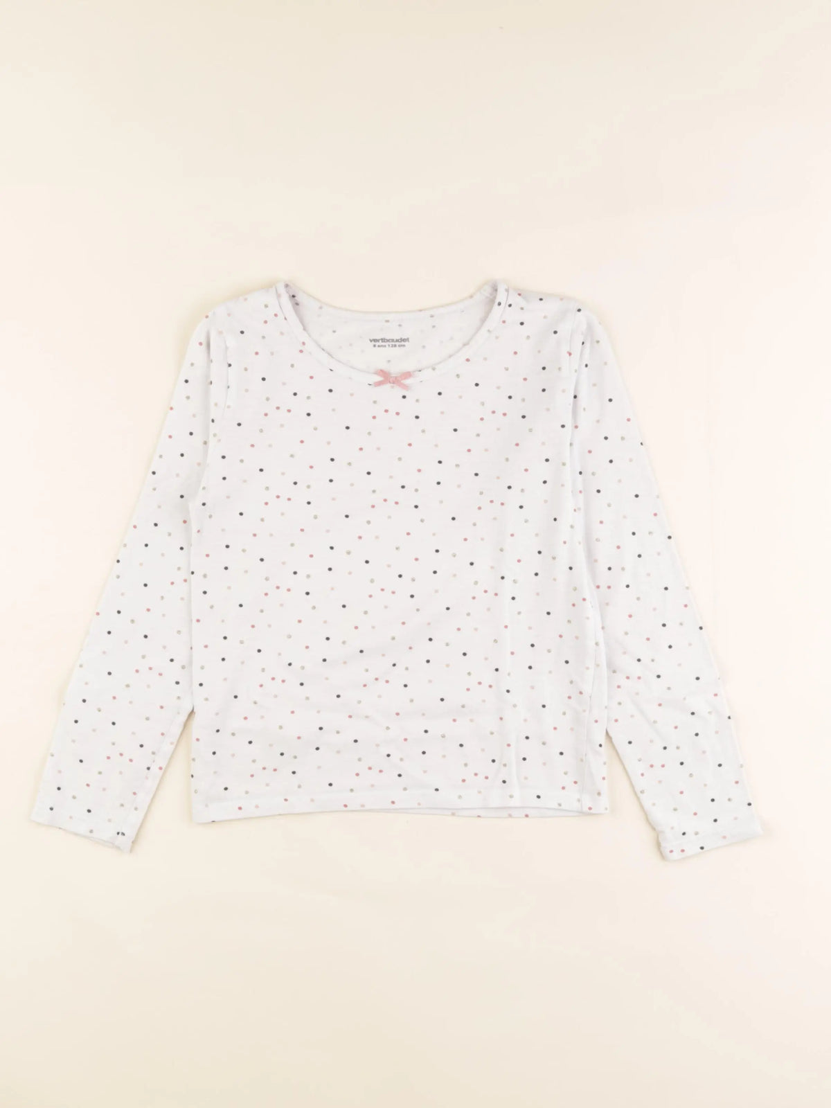 Vertbaudet - maillot de corps blanc - 8 ans