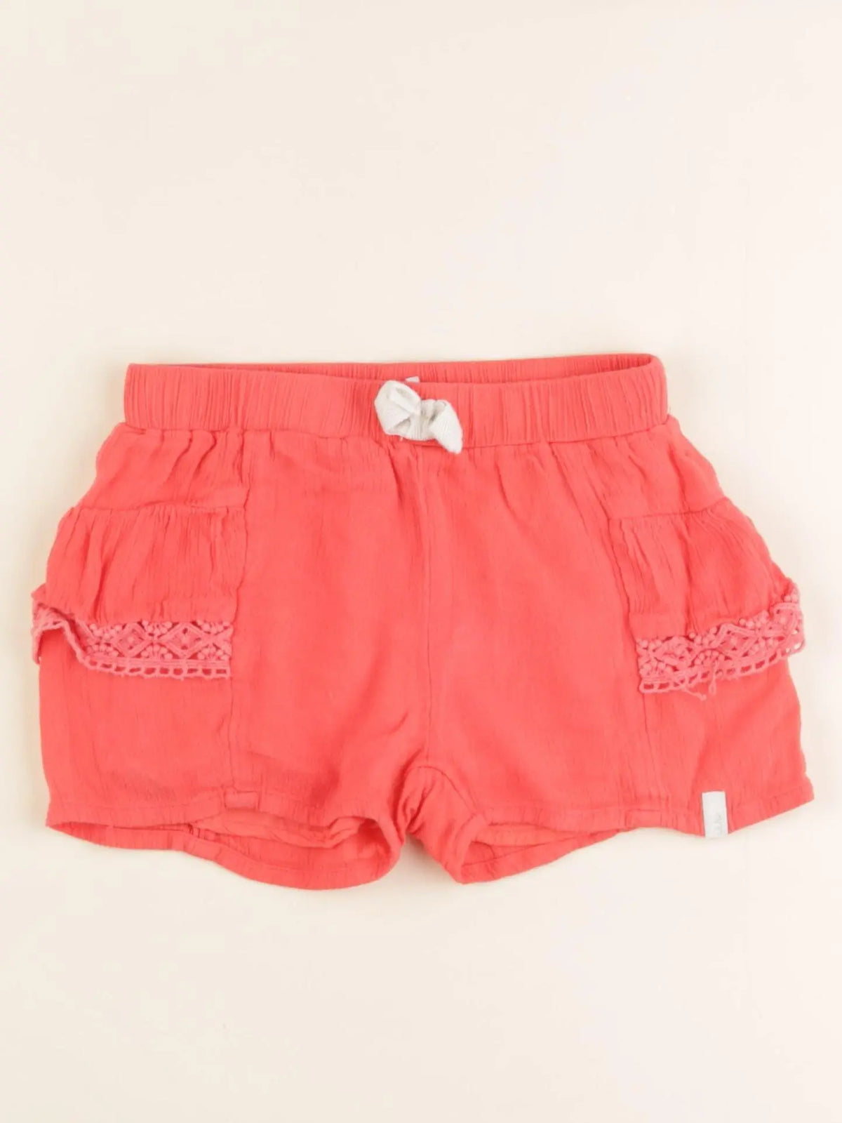 IKKS - short rouge - 3 ans