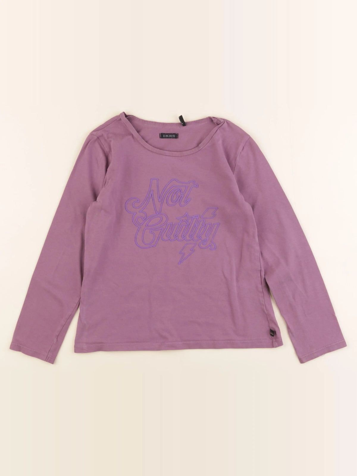 IKKS - tee-shirt violet - 8 ans