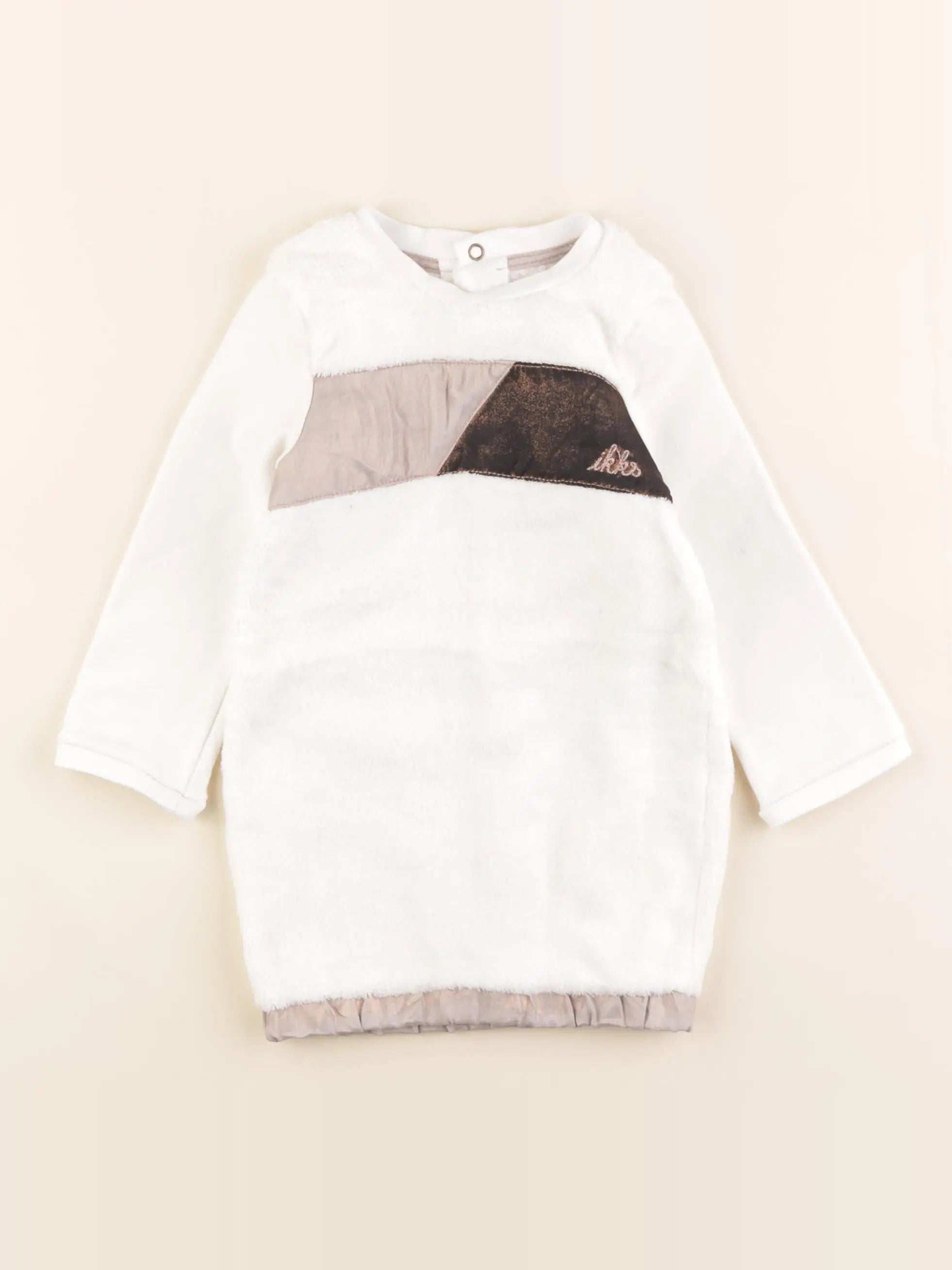 IKKS - robe blanc - 2 ans