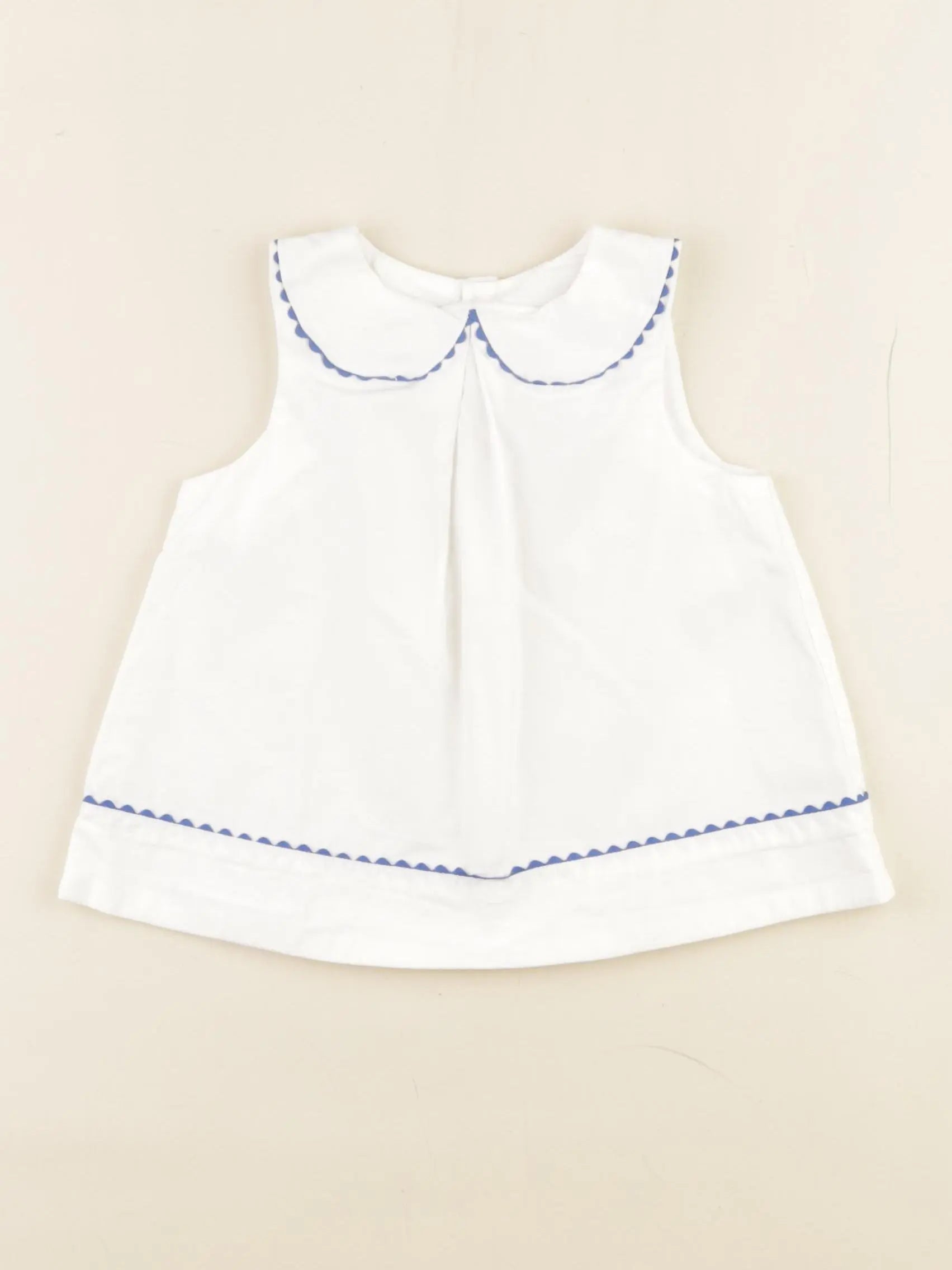 Jacadi - blouse blanc - 18 mois