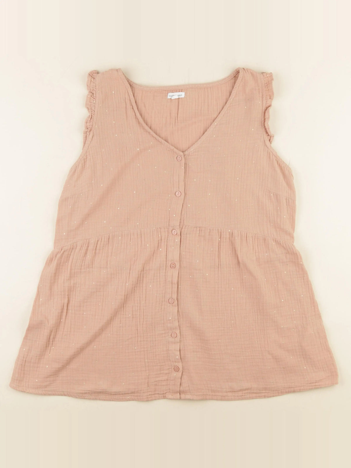 Vertbaudet - blouse grossesse marron, or - 38