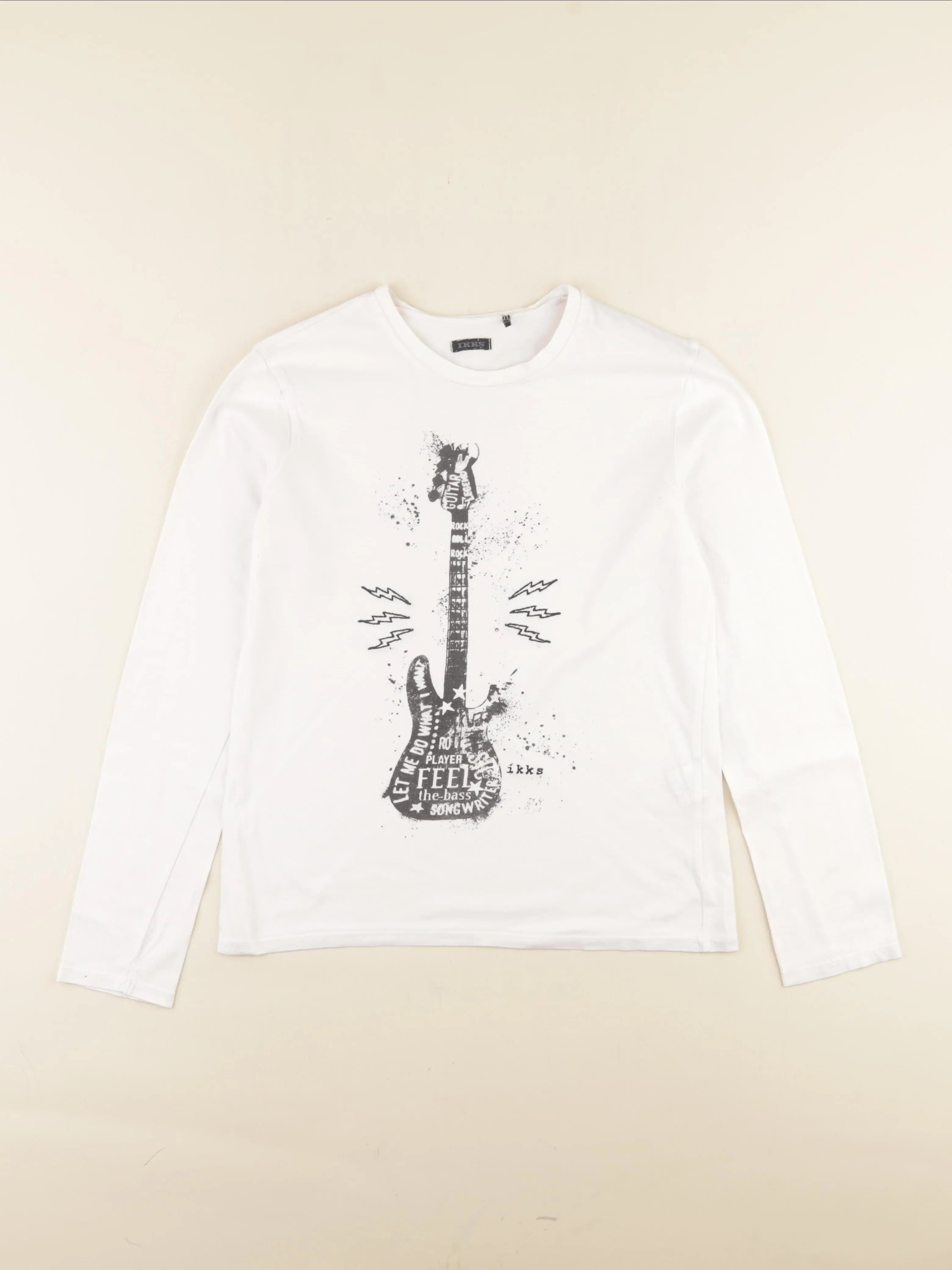 IKKS - tee-shirt blanc - 12 ans