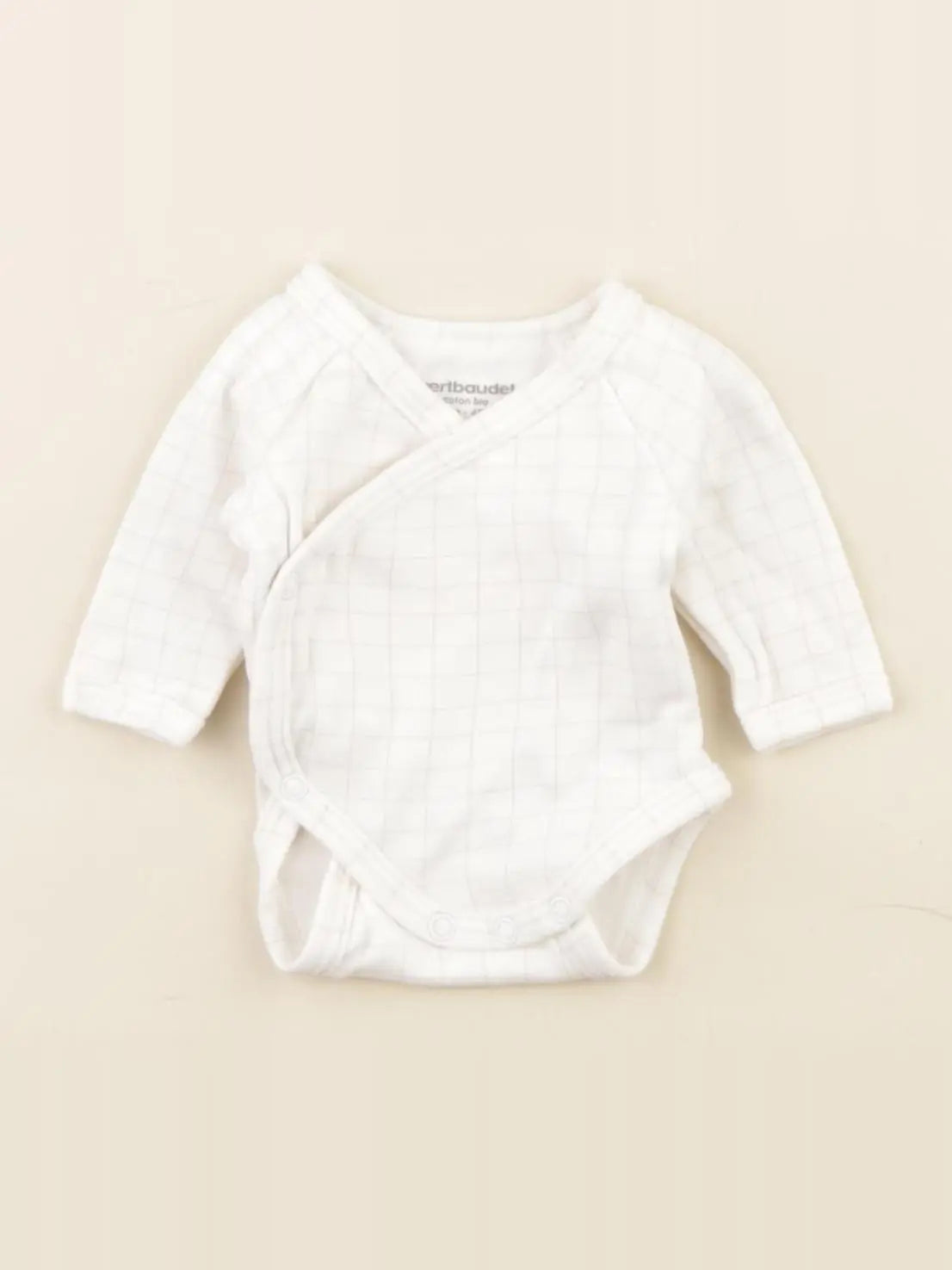 Vertbaudet - body blanc - Prématuré