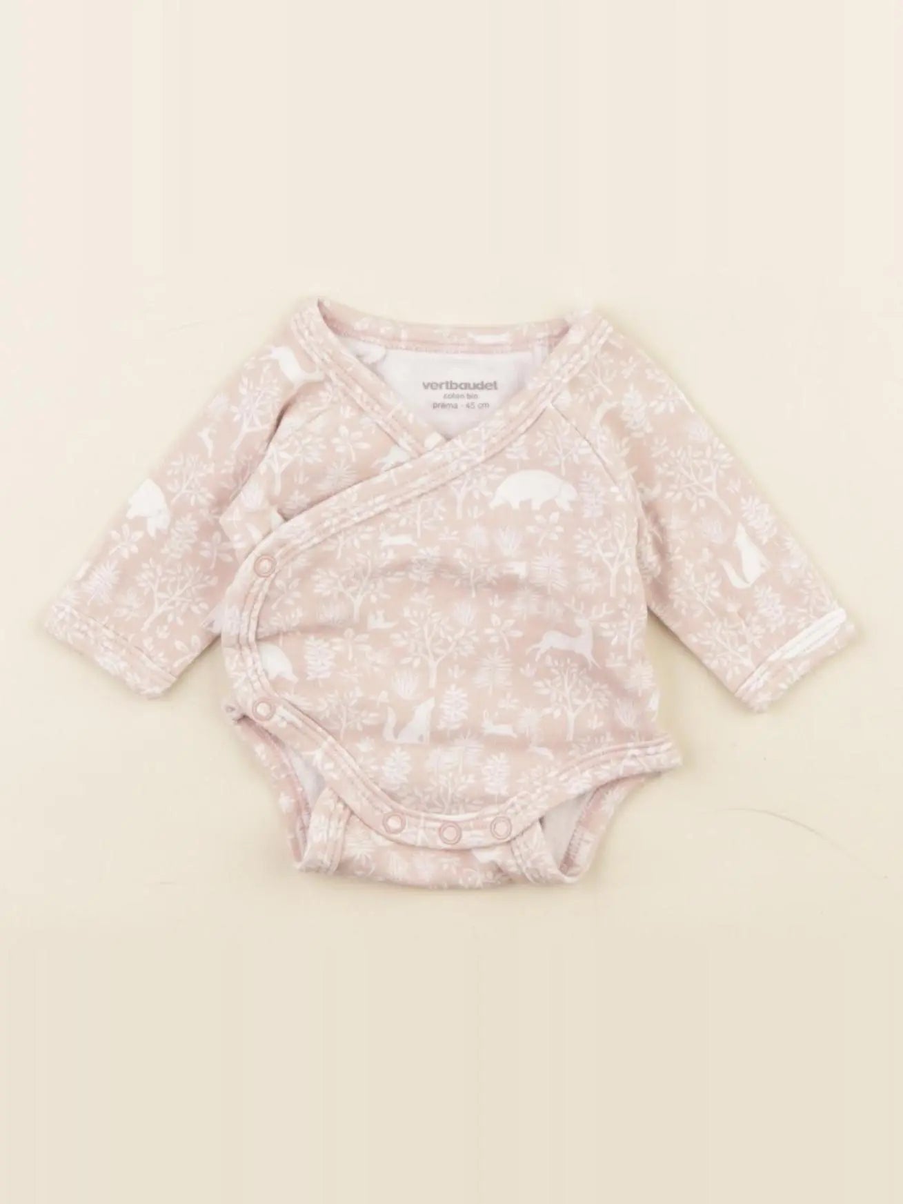 Vertbaudet - body rose - Prématuré