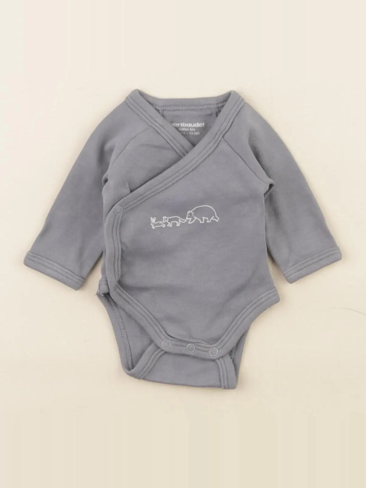 Vertbaudet - body bleu - Prématuré