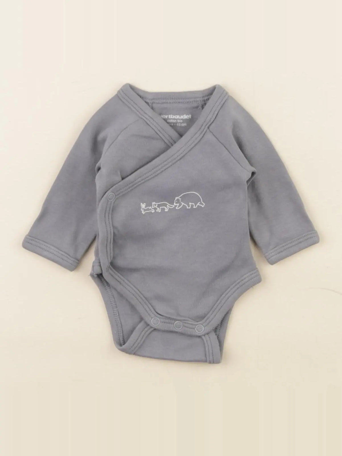 Vertbaudet - body bleu - Prématuré