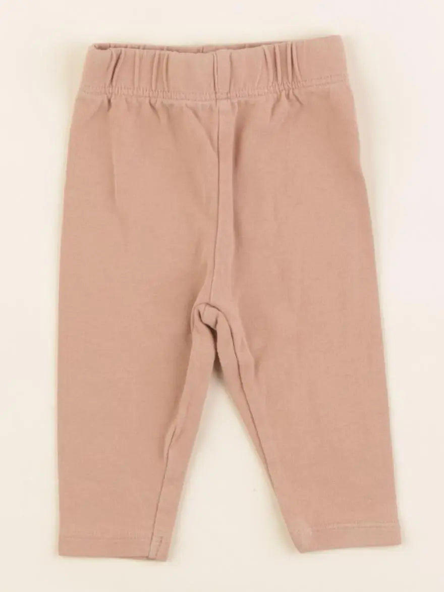 Vertbaudet - legging rose - 1 mois