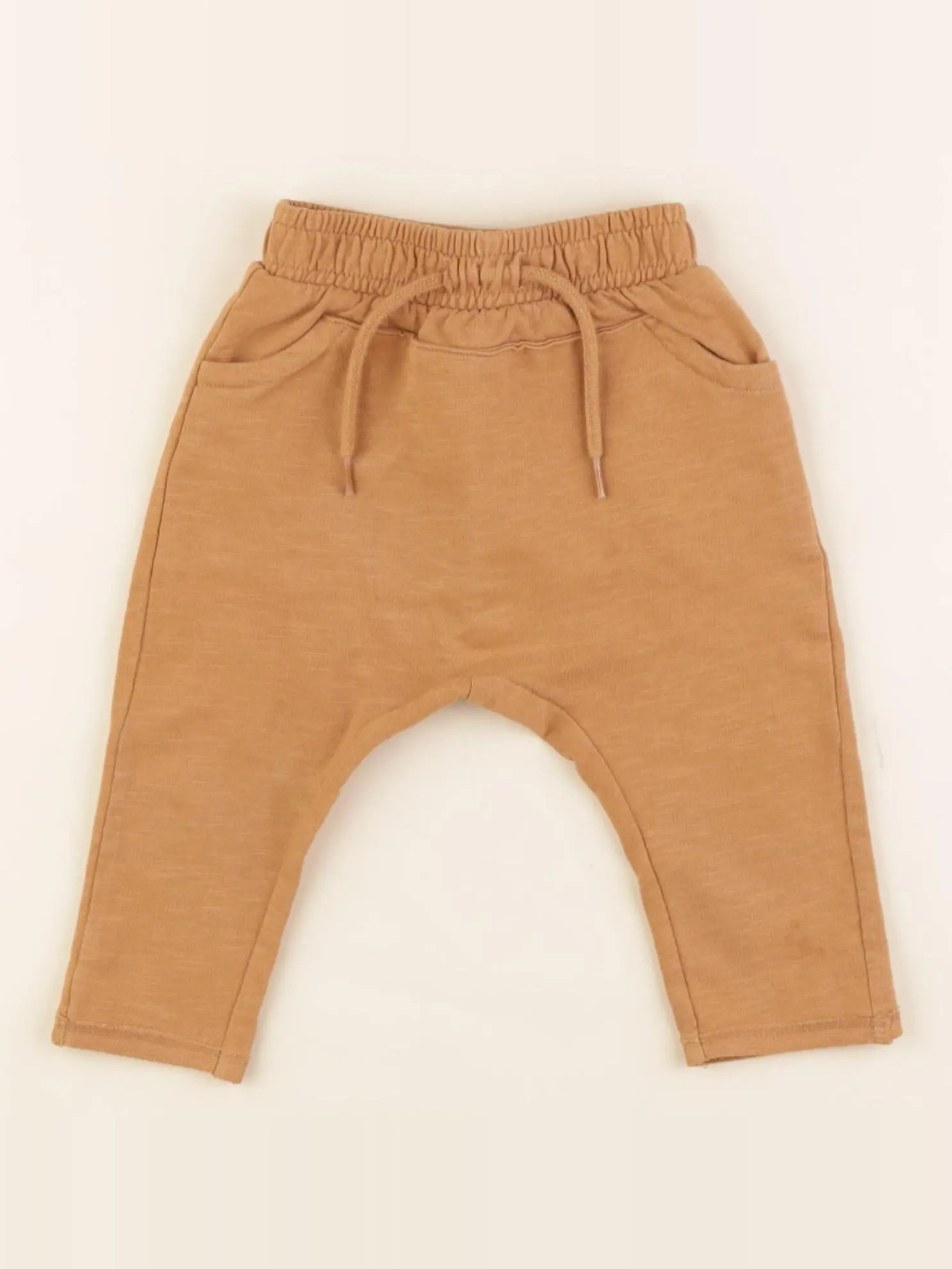 Vertbaudet - pantalon marron - 3 mois