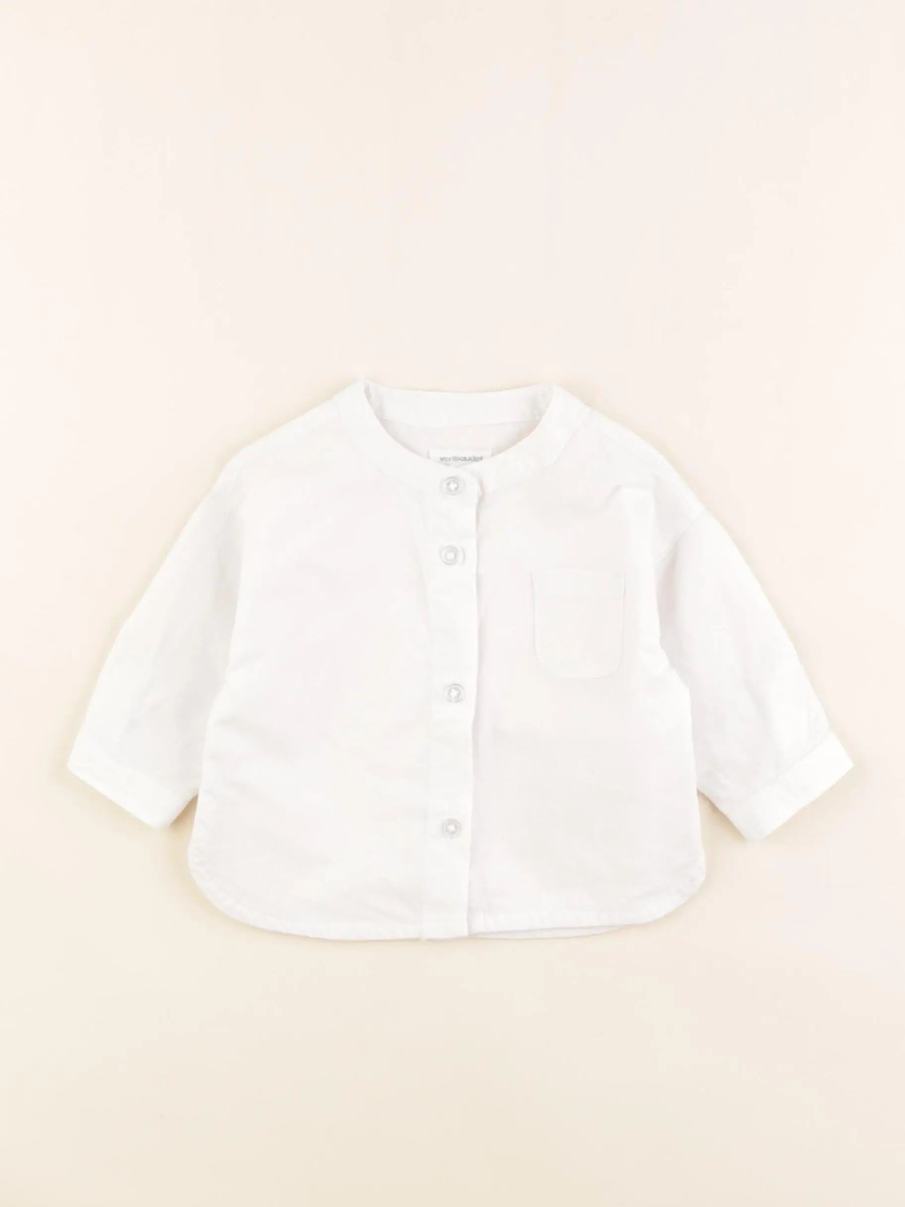 Vertbaudet - chemise blanc - 3 mois
