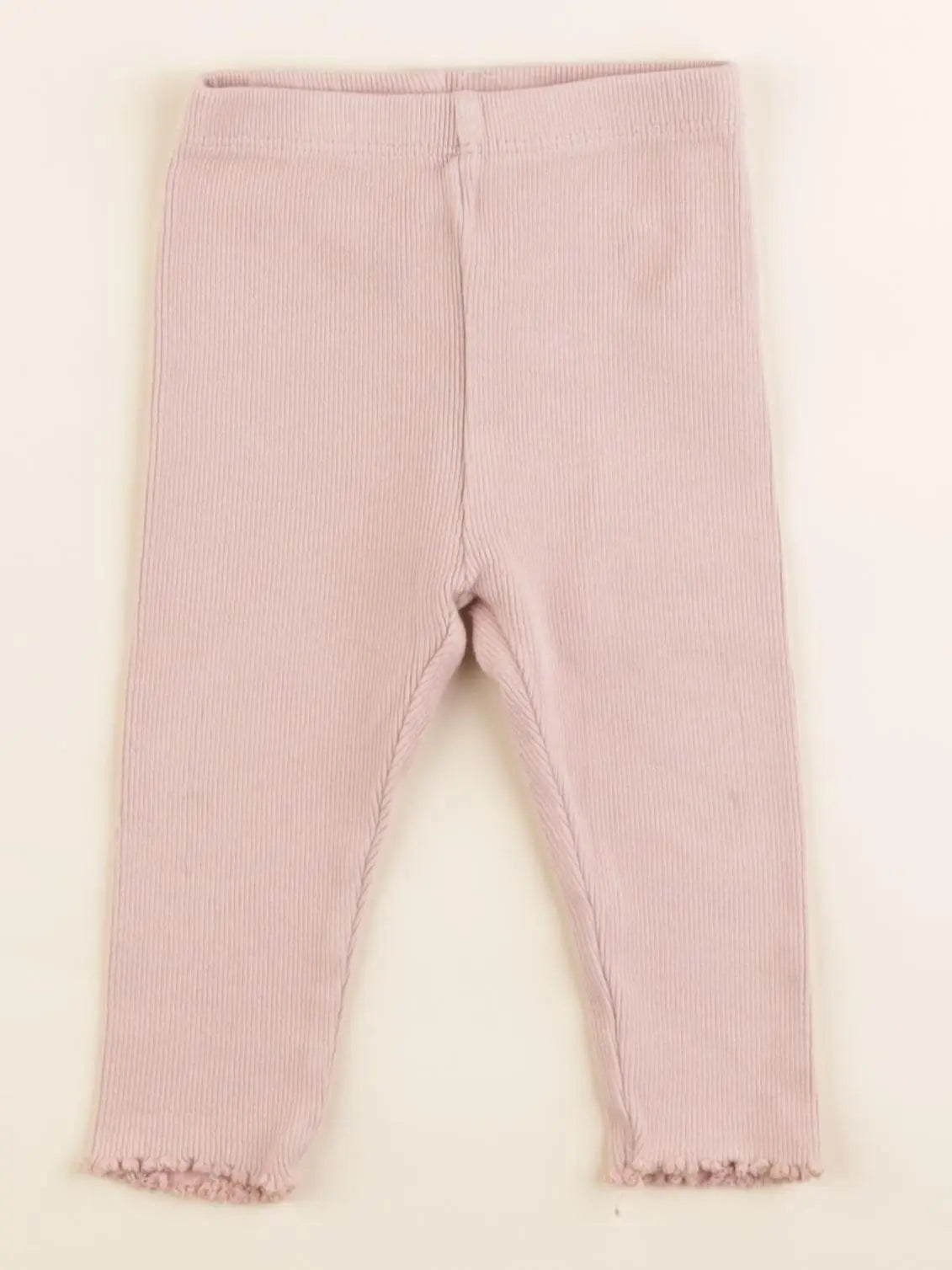 Zara - legging rose - 9/12 mois