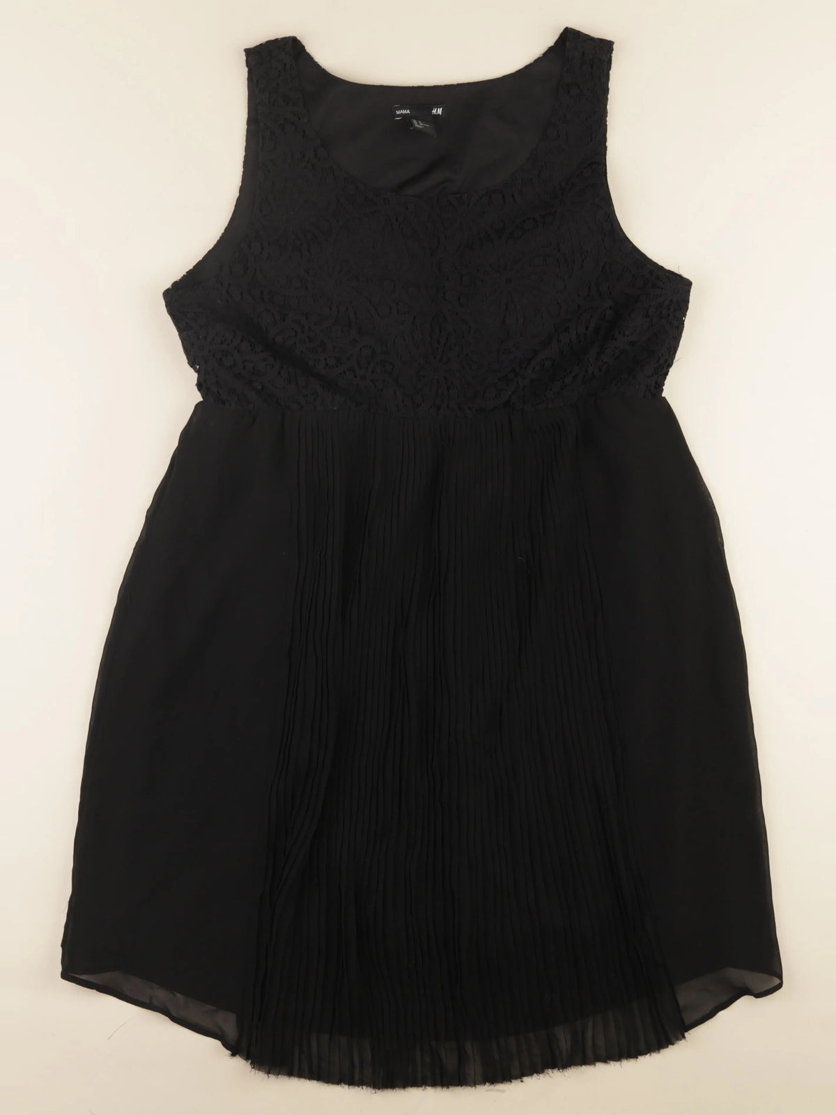 H&M - robe grossesse noir - m
