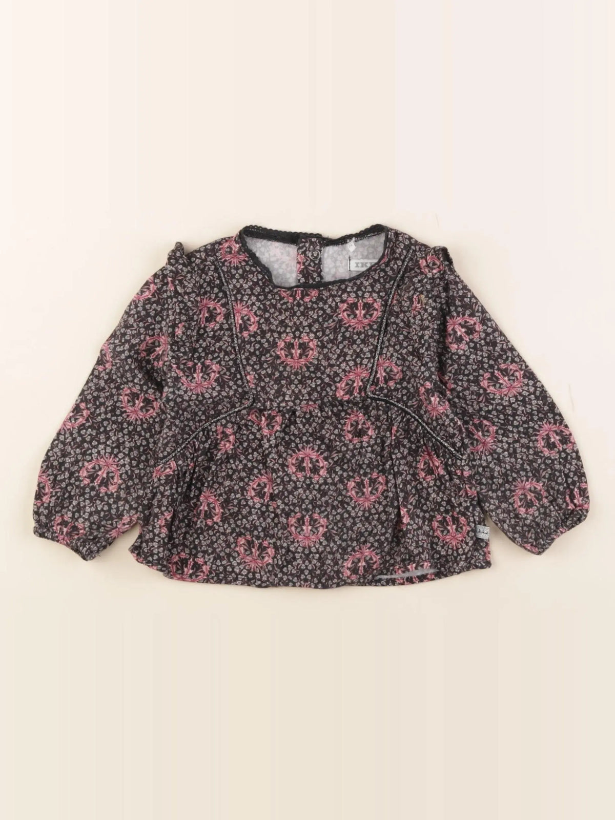 IKKS - blouse multicolore - 12 mois