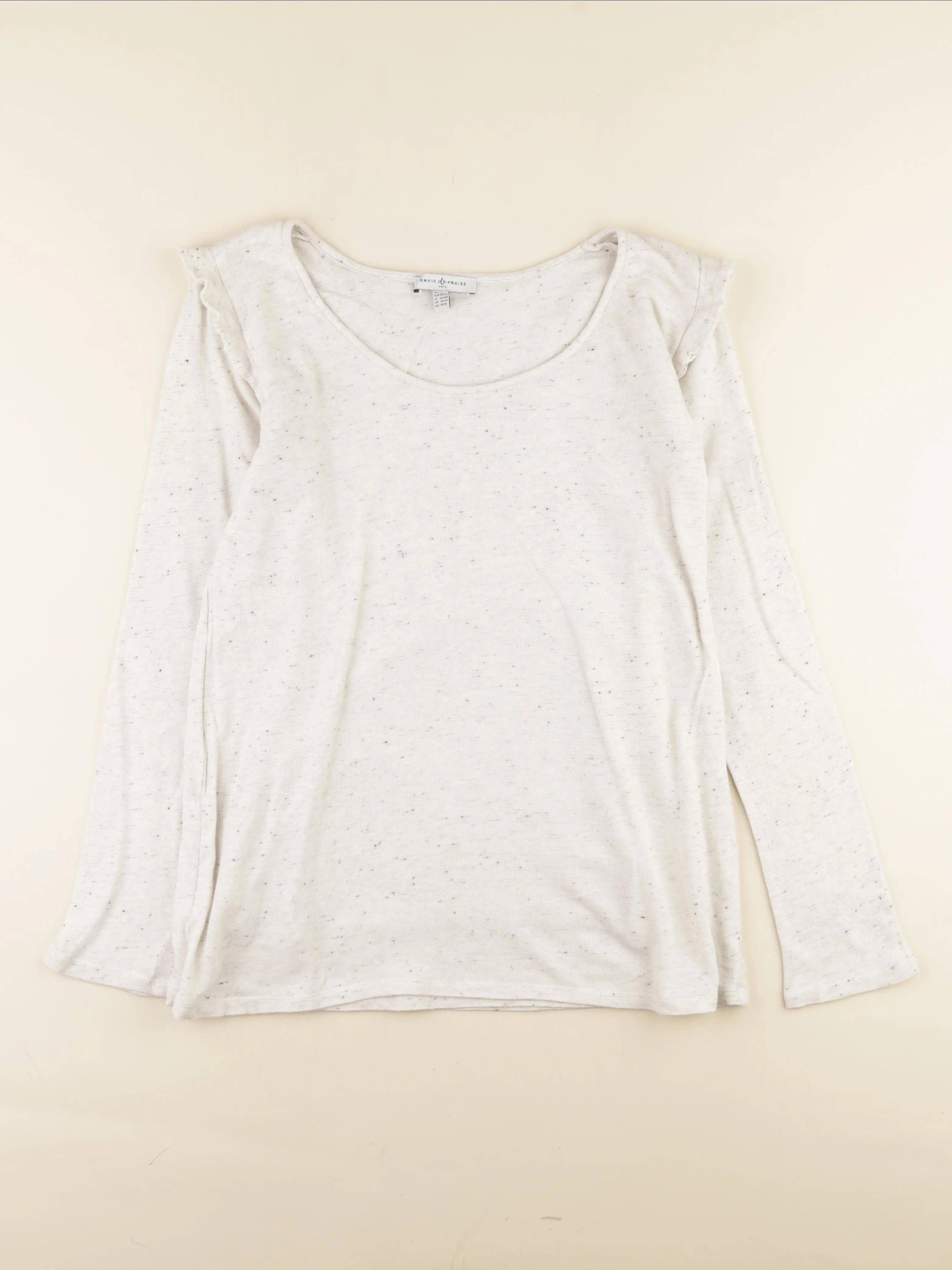 Envie de fraise - tee-shirt grossesse gris - 40 à 42