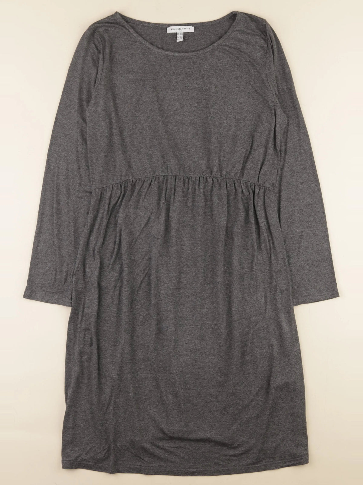Envie de fraise - robe grossesse gris - 40 à 42