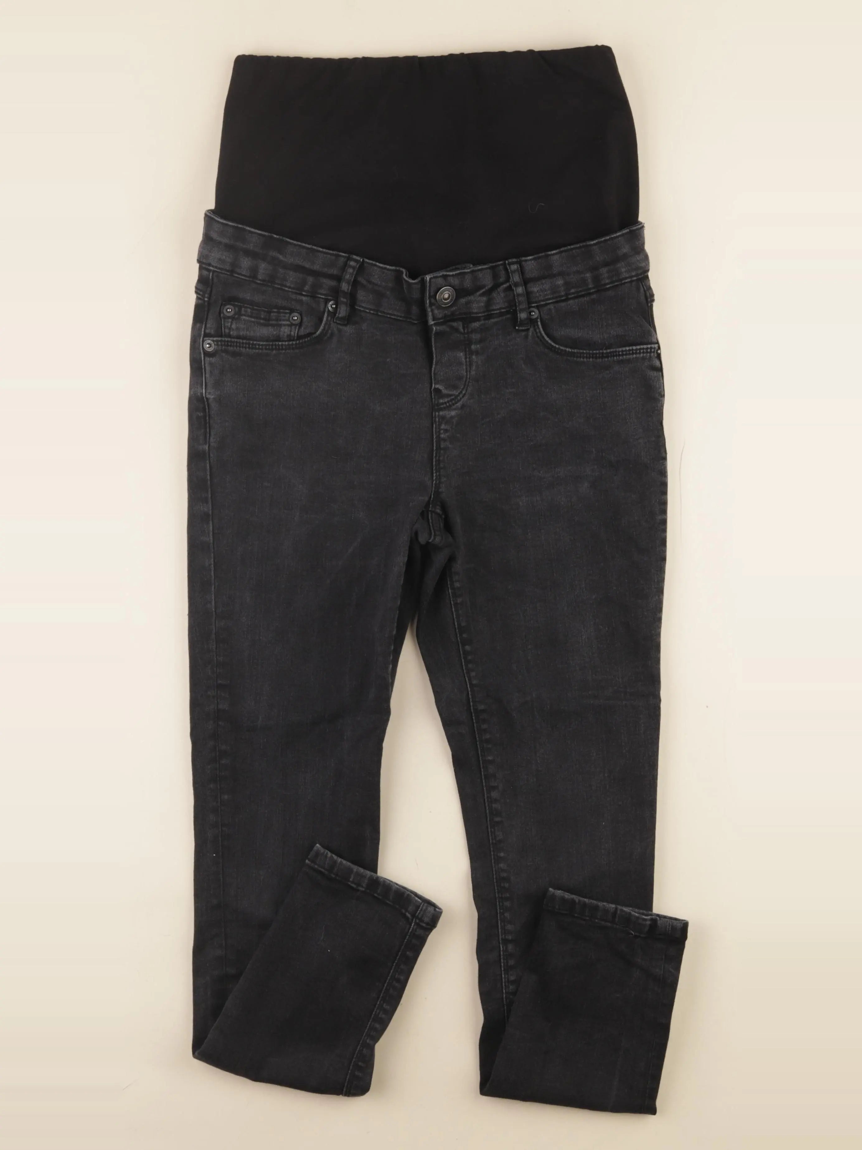 Zara maternité - jean grossesse noir - s