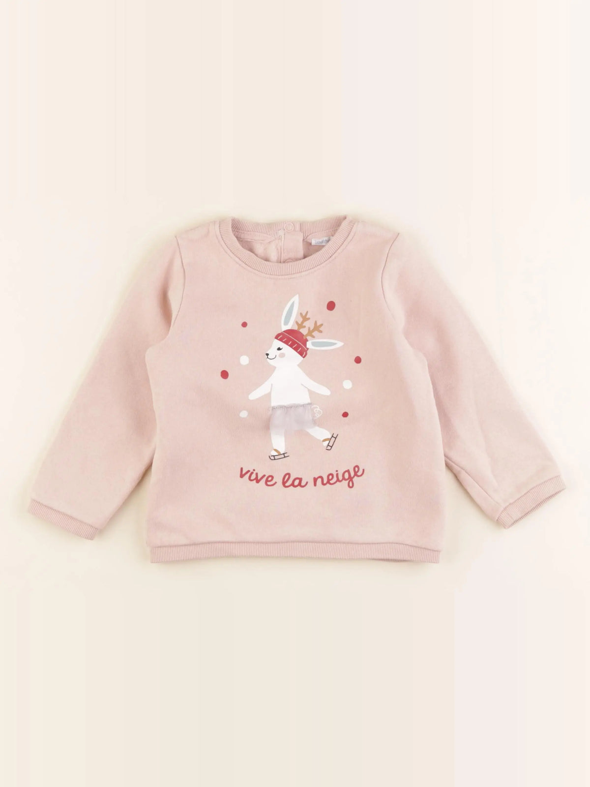 Boutchou - sweat rose - 36 mois