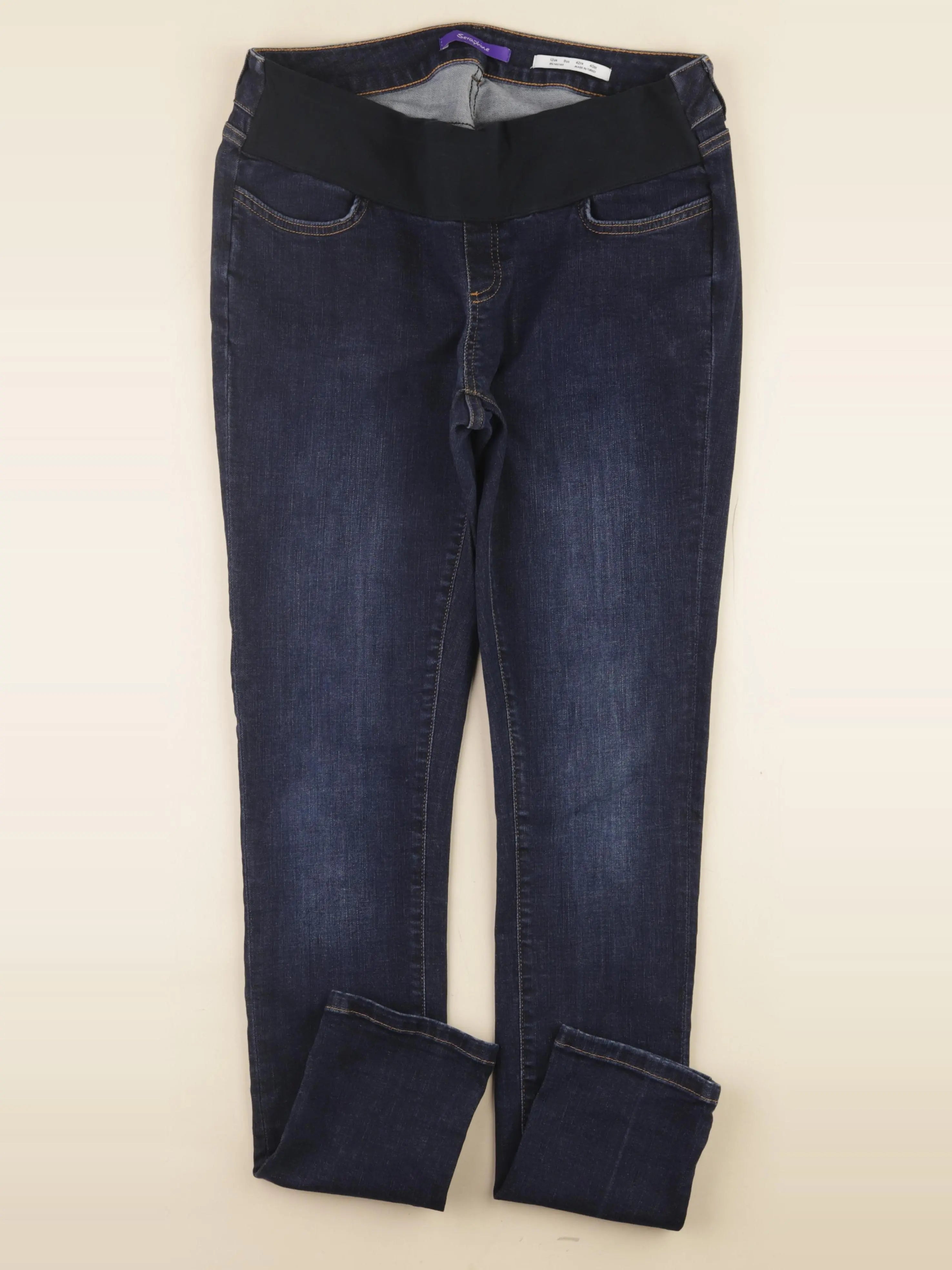 Seraphine - jean grossesse bleu - 42