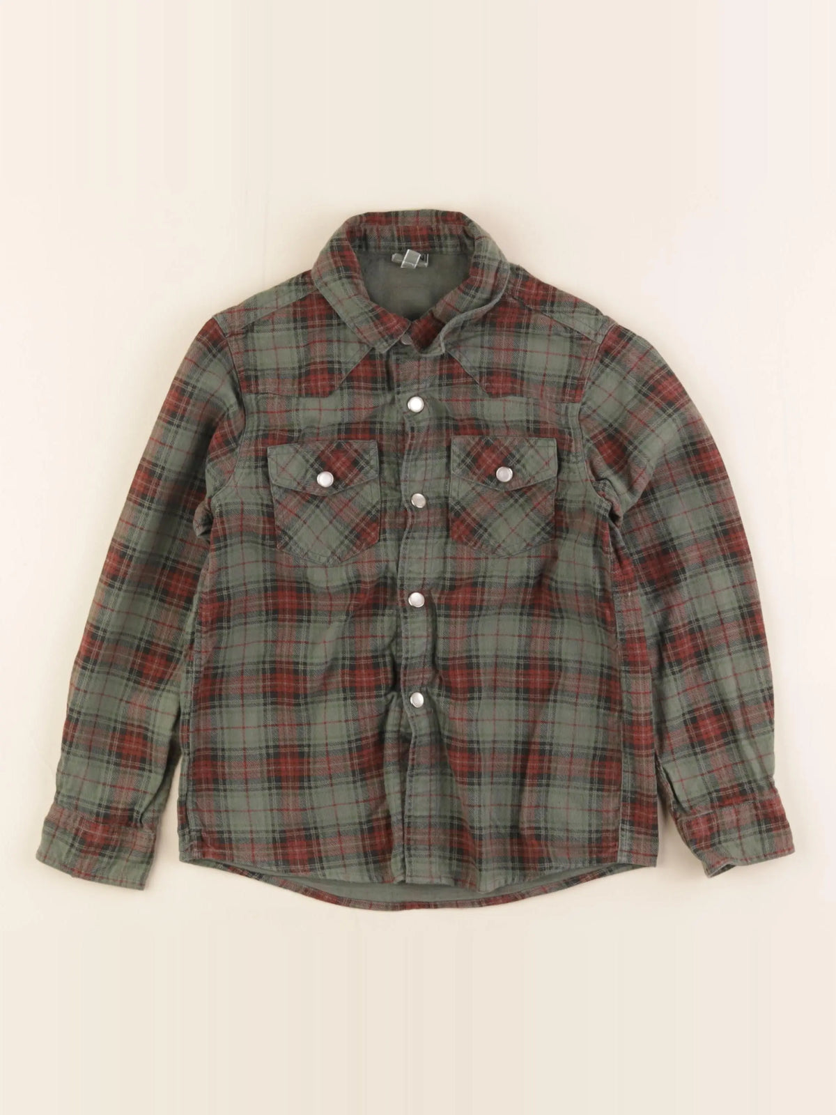 Bonton - chemise vert - 6 ans