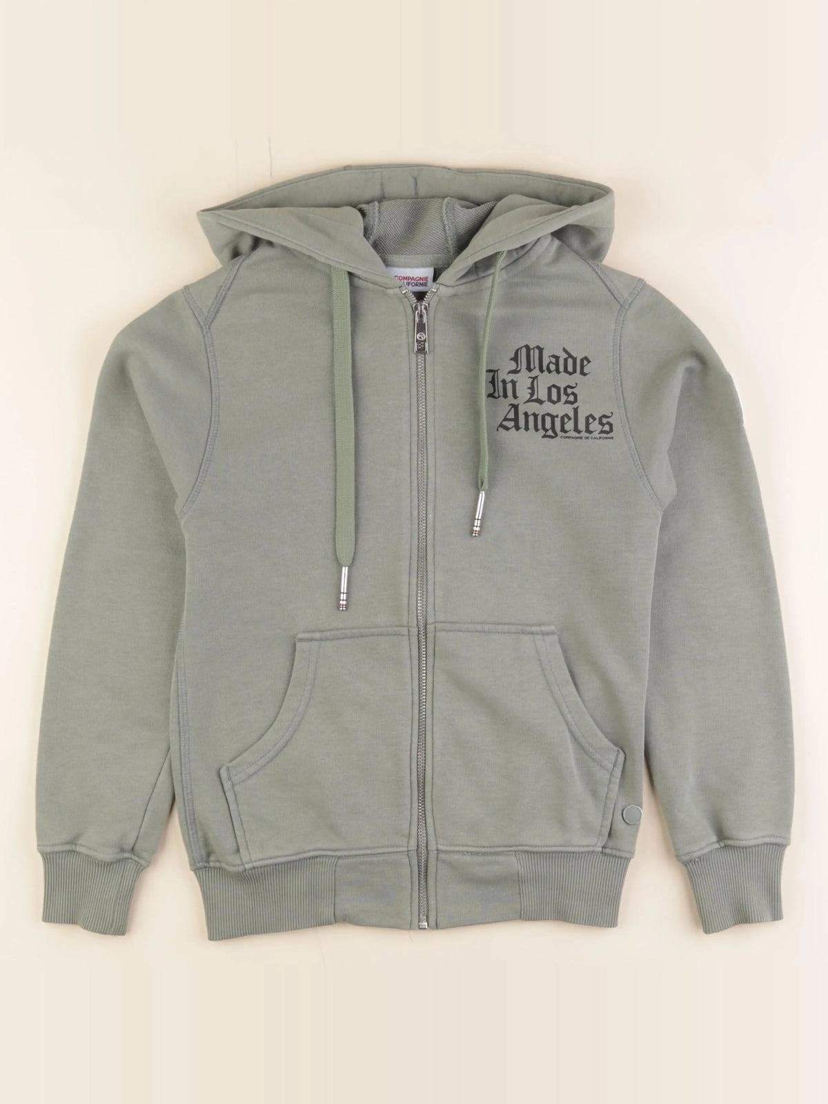 Compagnie de californie - sweat vert - 10/11 ans