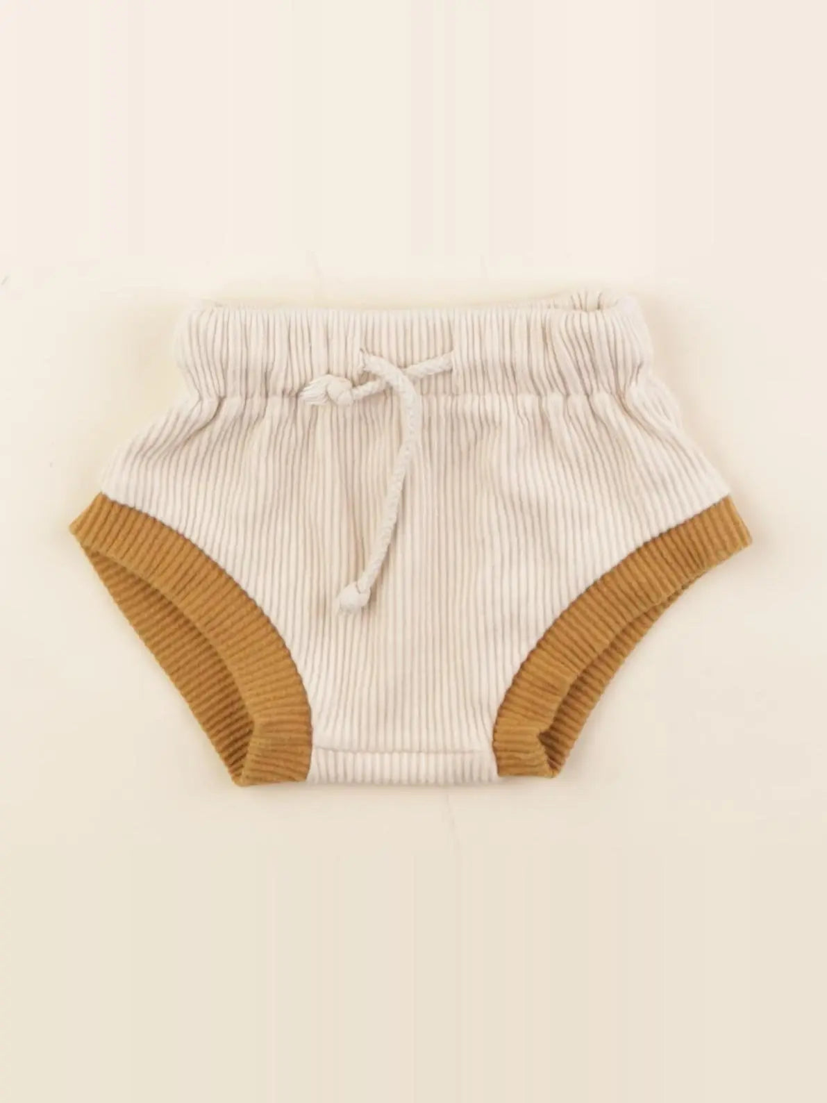 Gamin gamine - short beige - 3/6 mois
