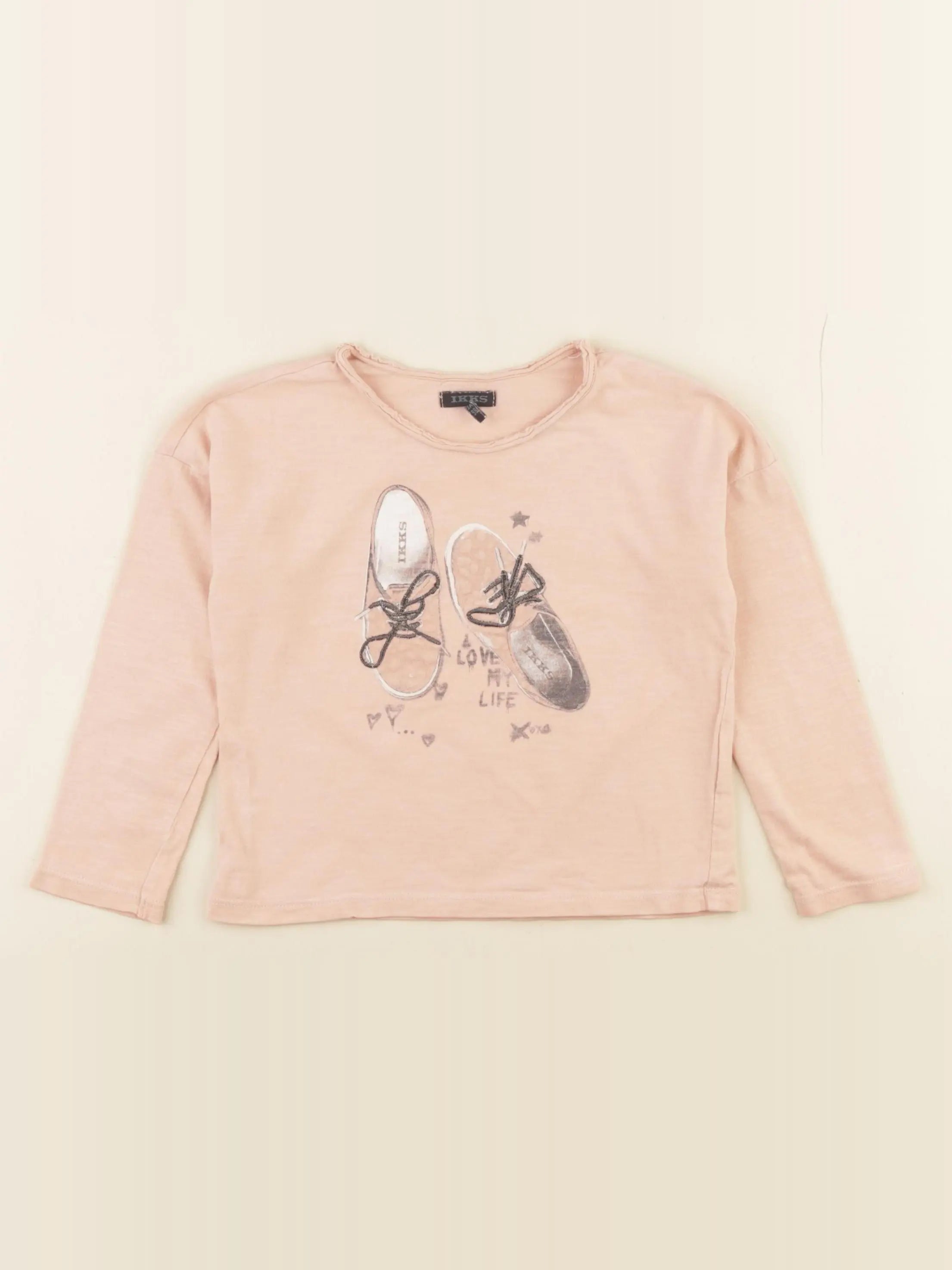 IKKS - tee-shirt rose - 3 ans