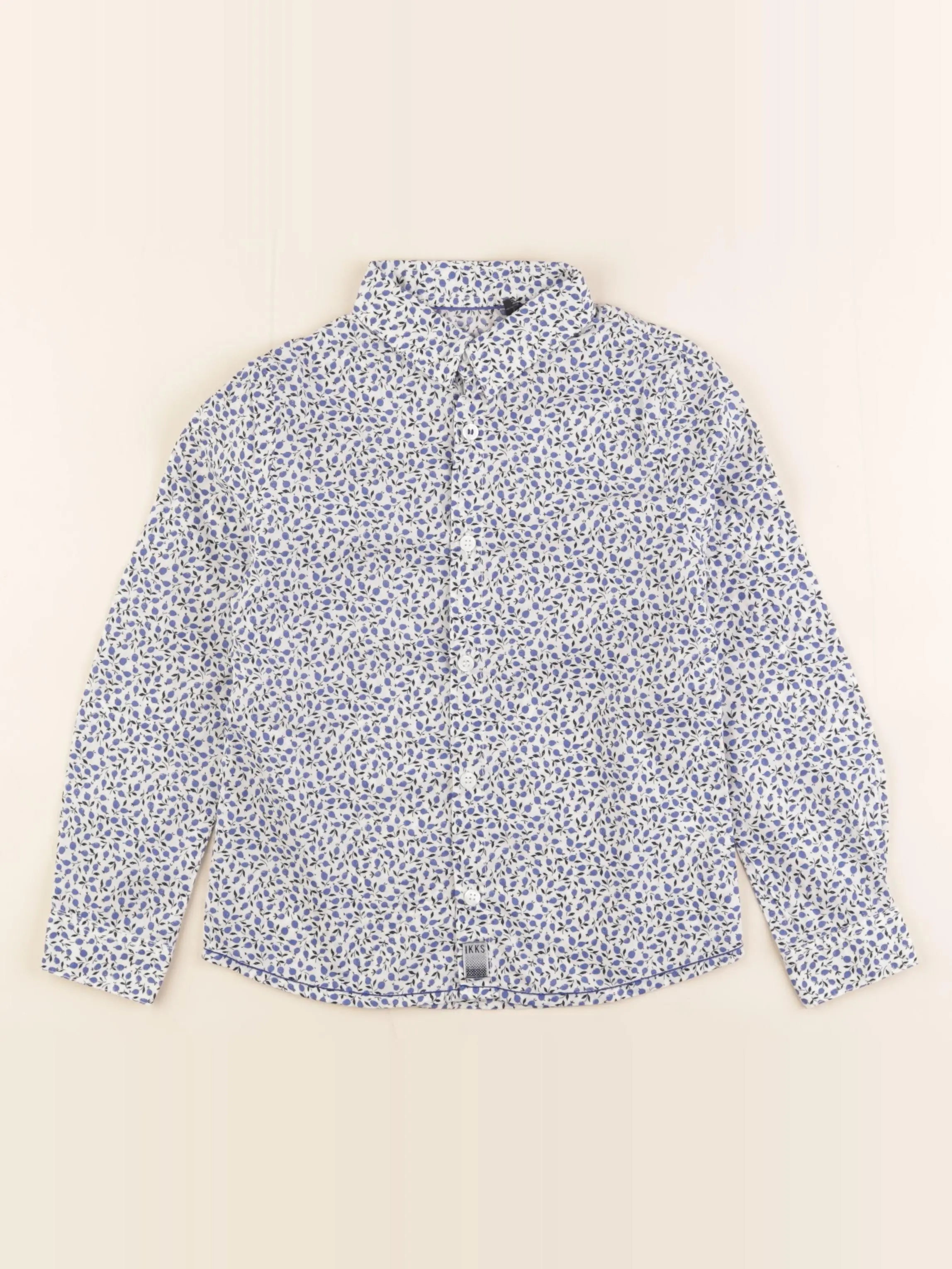 IKKS - chemise bleu - 5 ans
