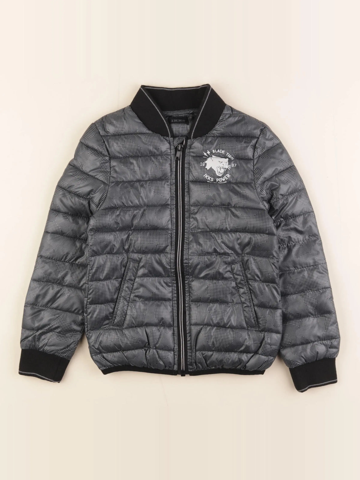 IKKS - doudoune gris - 6 ans