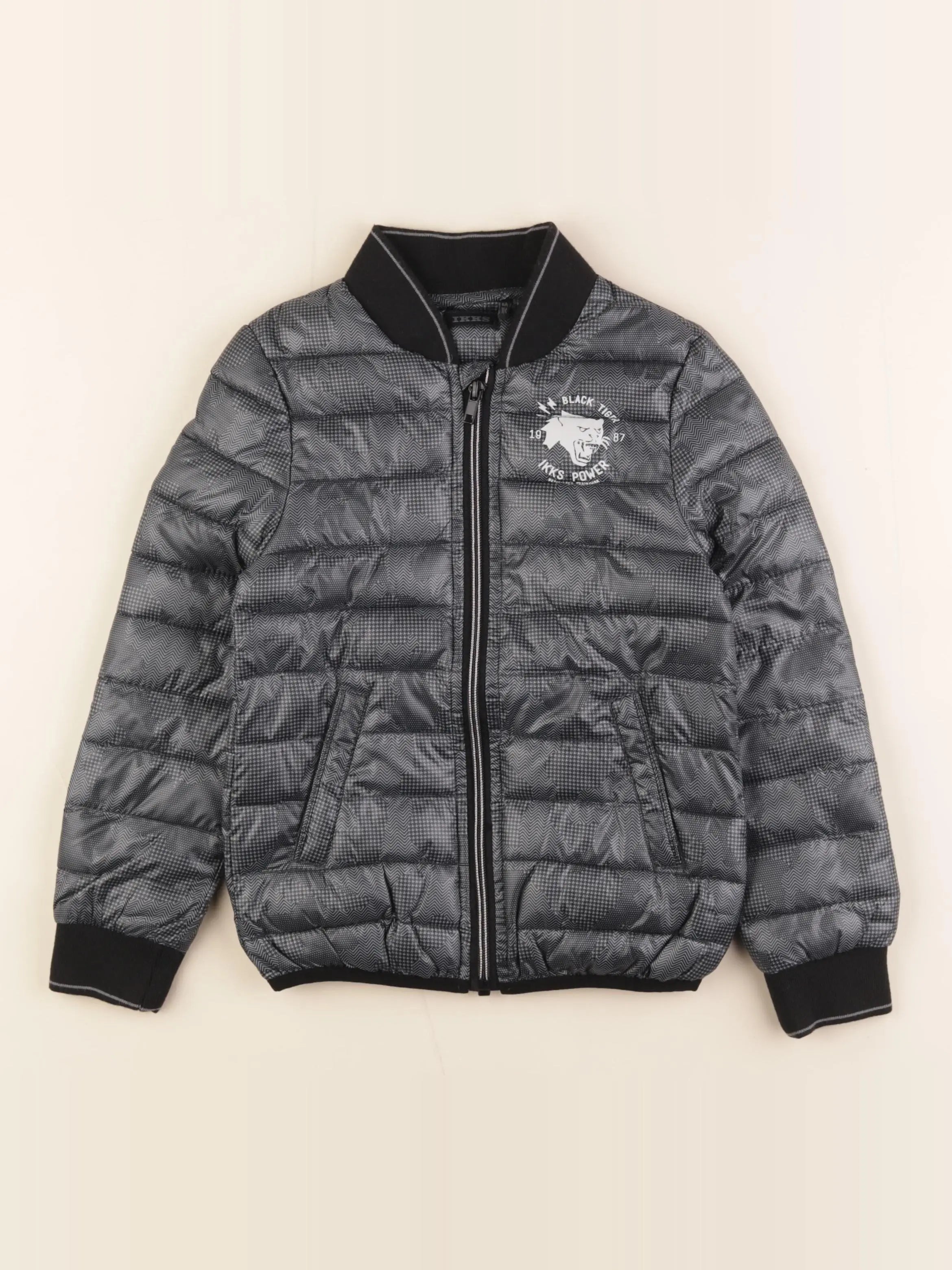 IKKS - doudoune gris - 6 ans