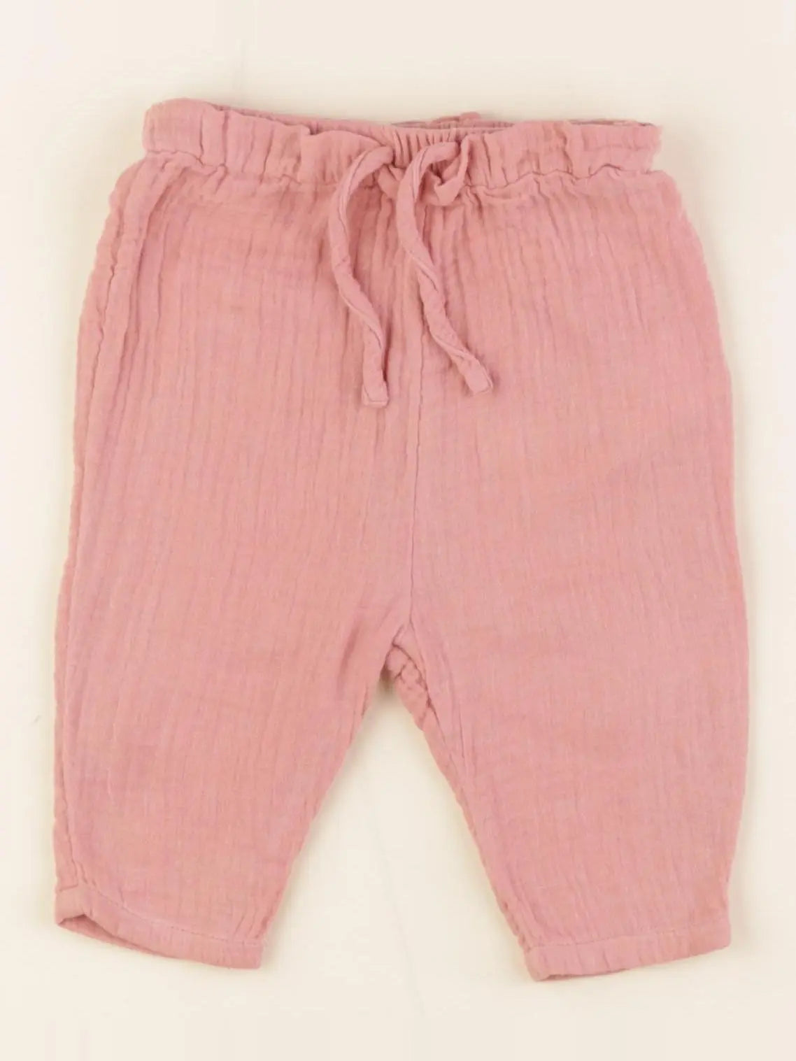 Vertbaudet - pantalon rose - 3 mois