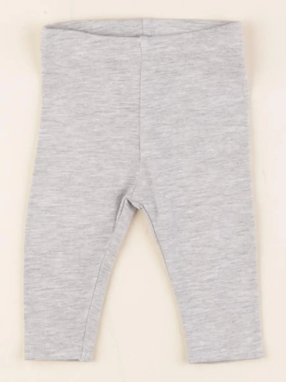 Vertbaudet - legging gris - 3 mois