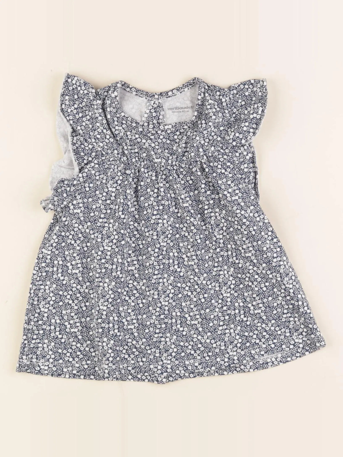 Vertbaudet - tee-shirt bleu - 36 mois