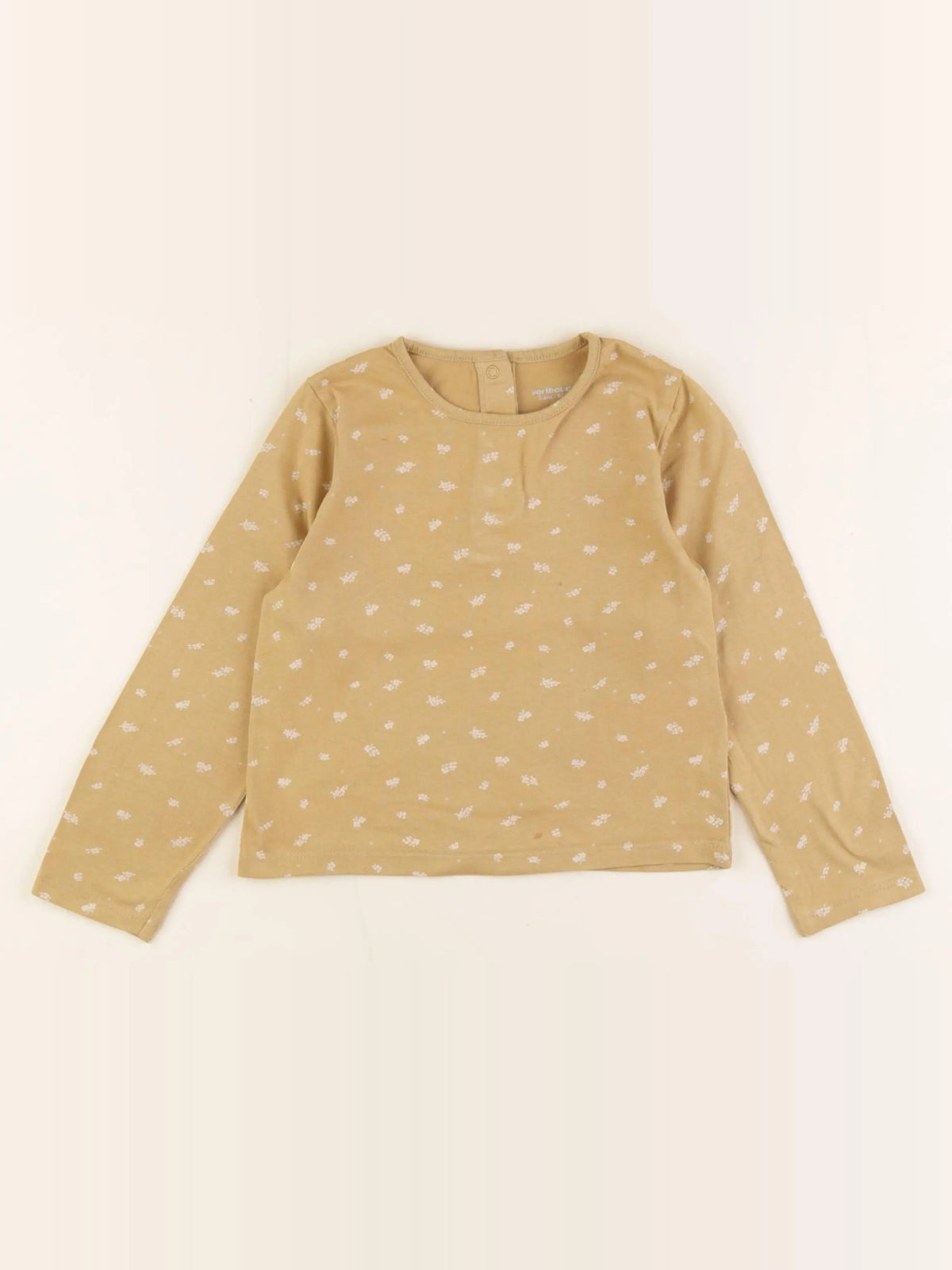 Vertbaudet - tee-shirt jaune - 3 ans