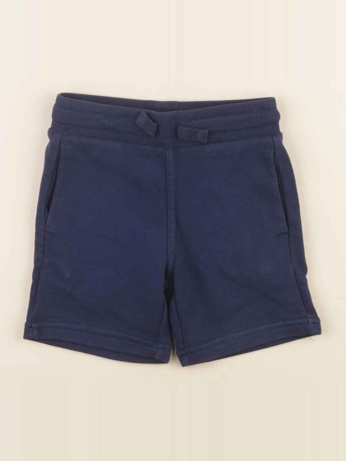 H&M - short bleu - 2/3 ans