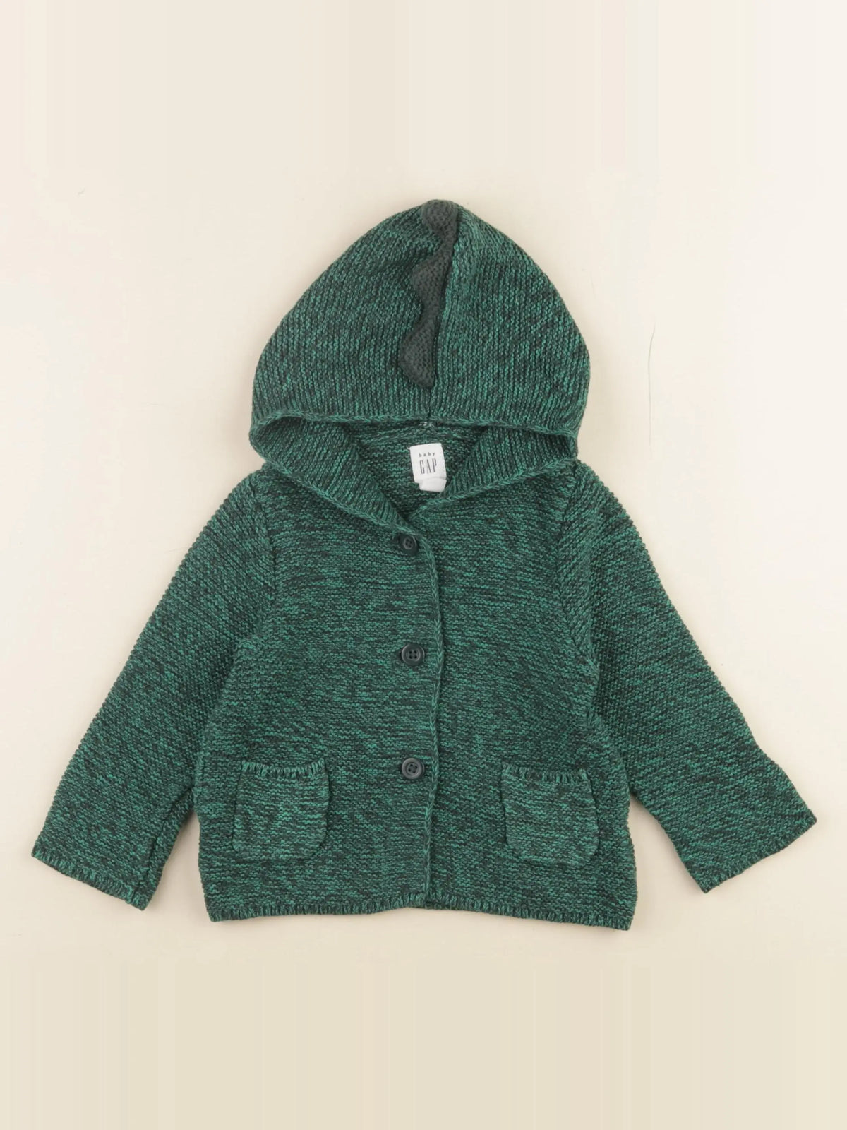 GAP - gilet vert - 6/12 mois