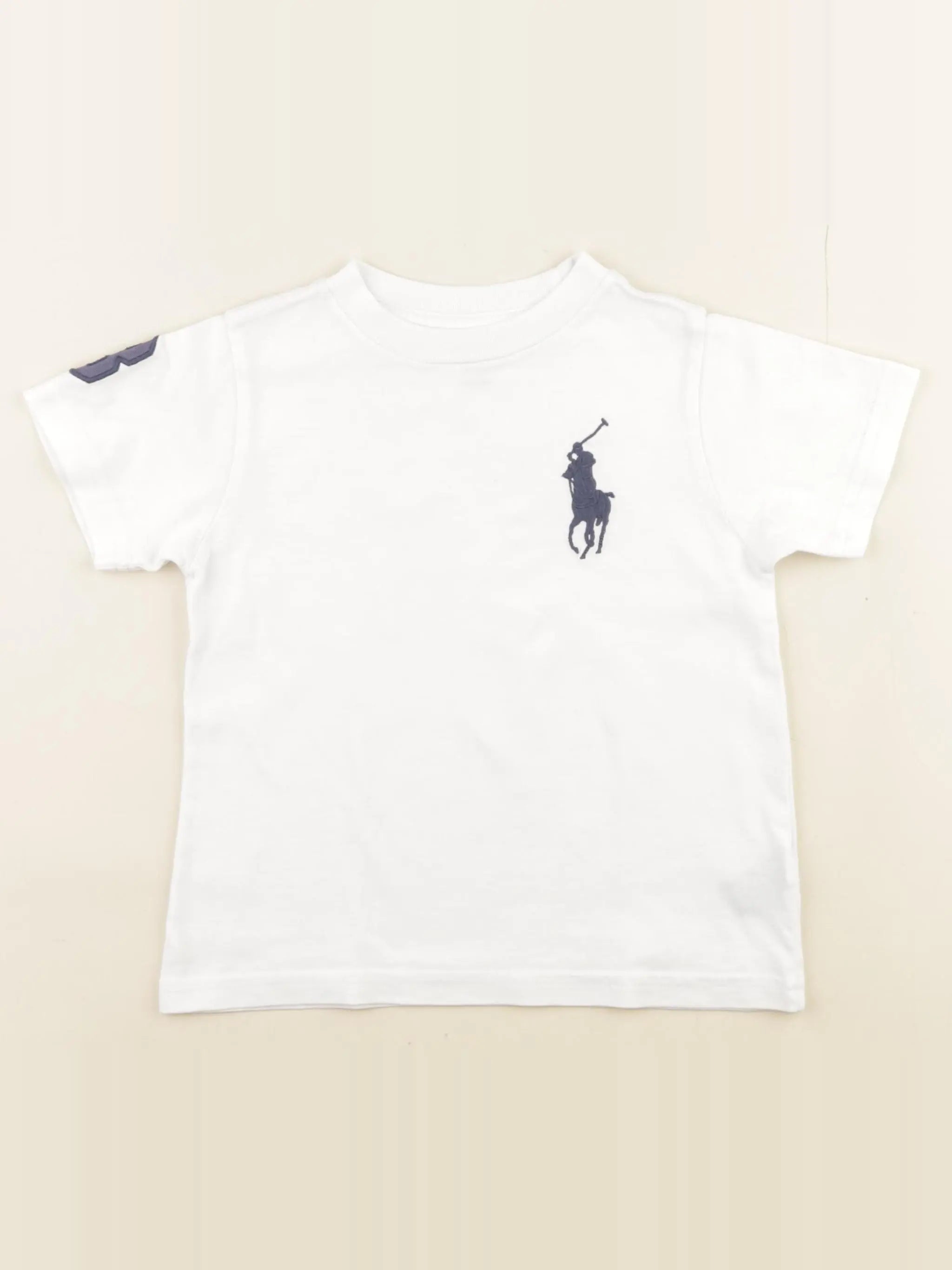 Ralph Lauren - tee-shirt blanc - 2 ans