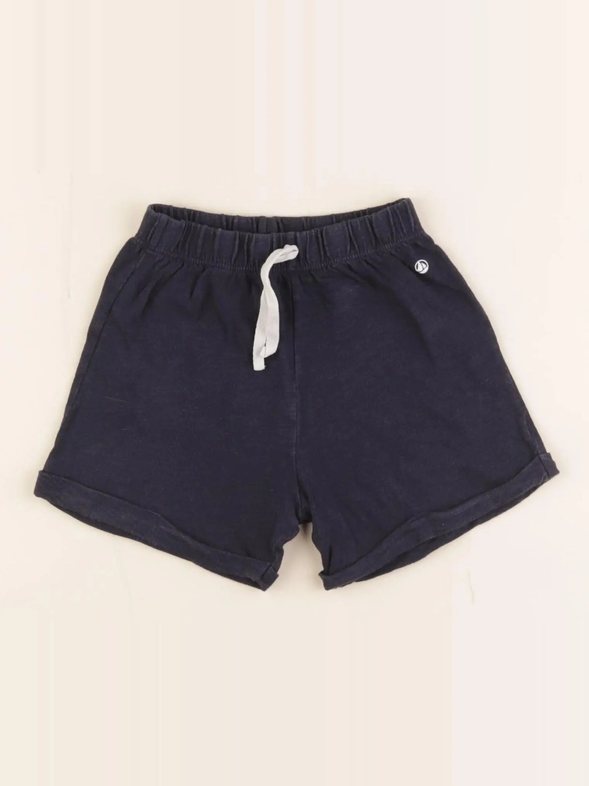 Petit Bateau - short bleu - 24 mois