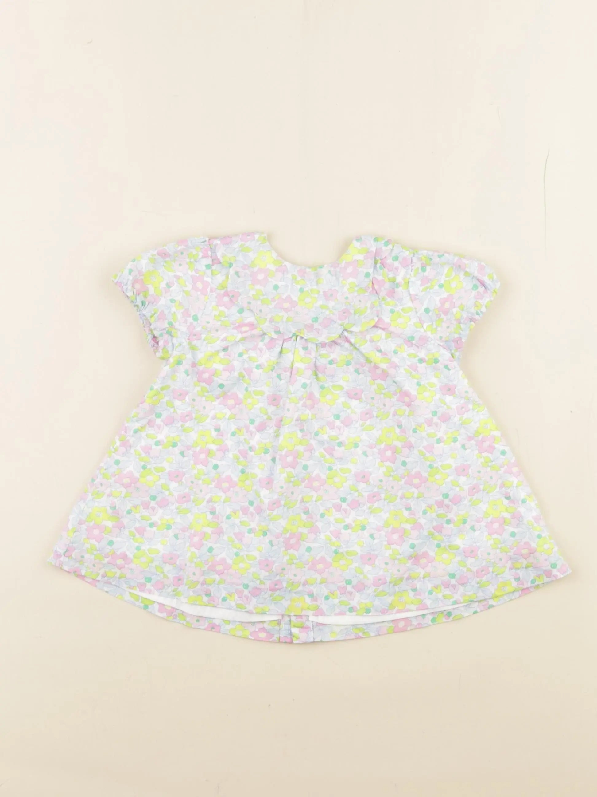 Jacadi - blouse liberty multicolore - 3 mois