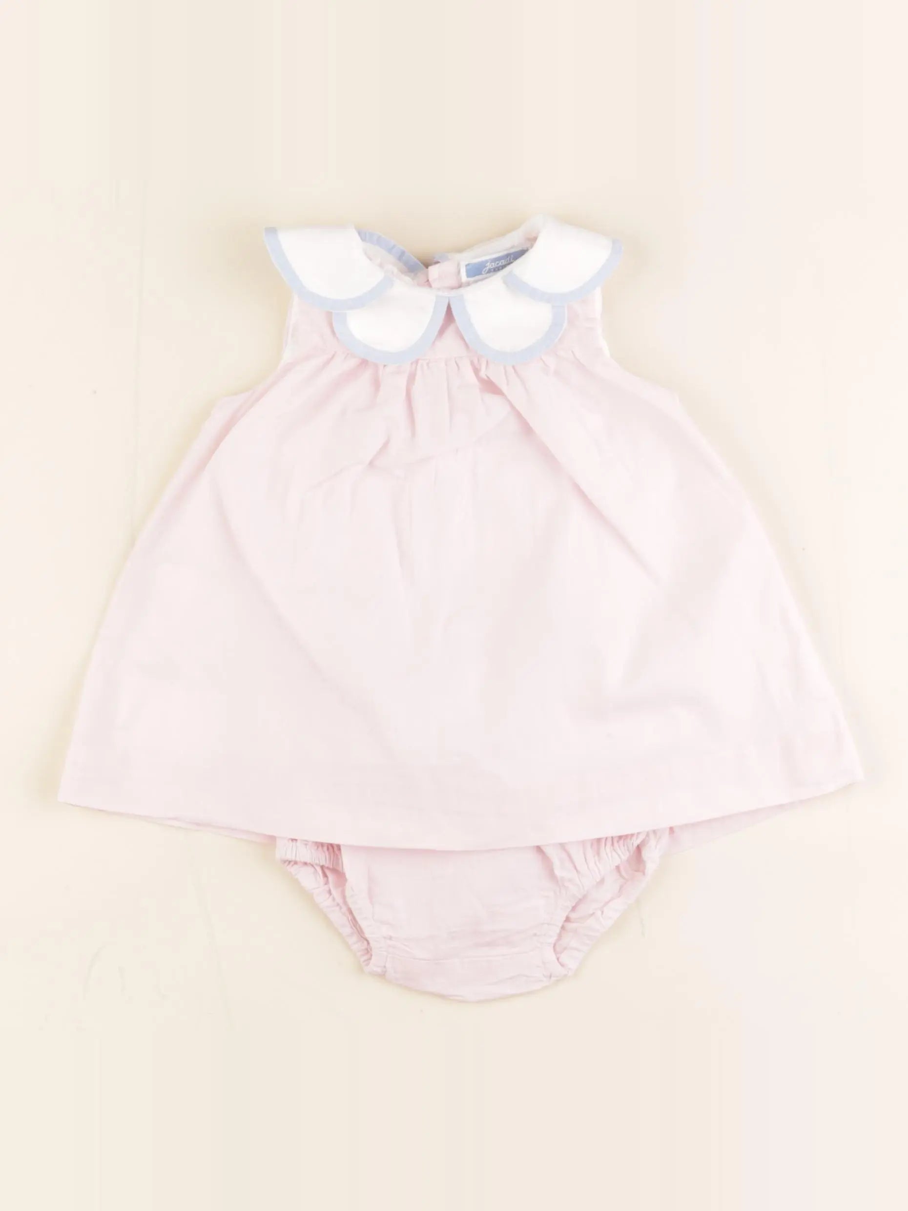 Jacadi - robe rose - 6 mois