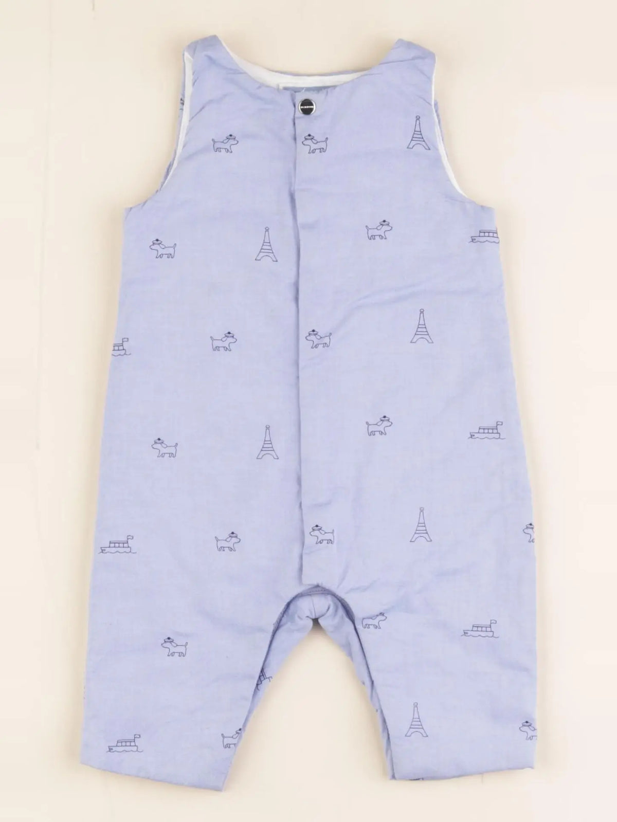 Jacadi - combinaison bleu - 3 mois