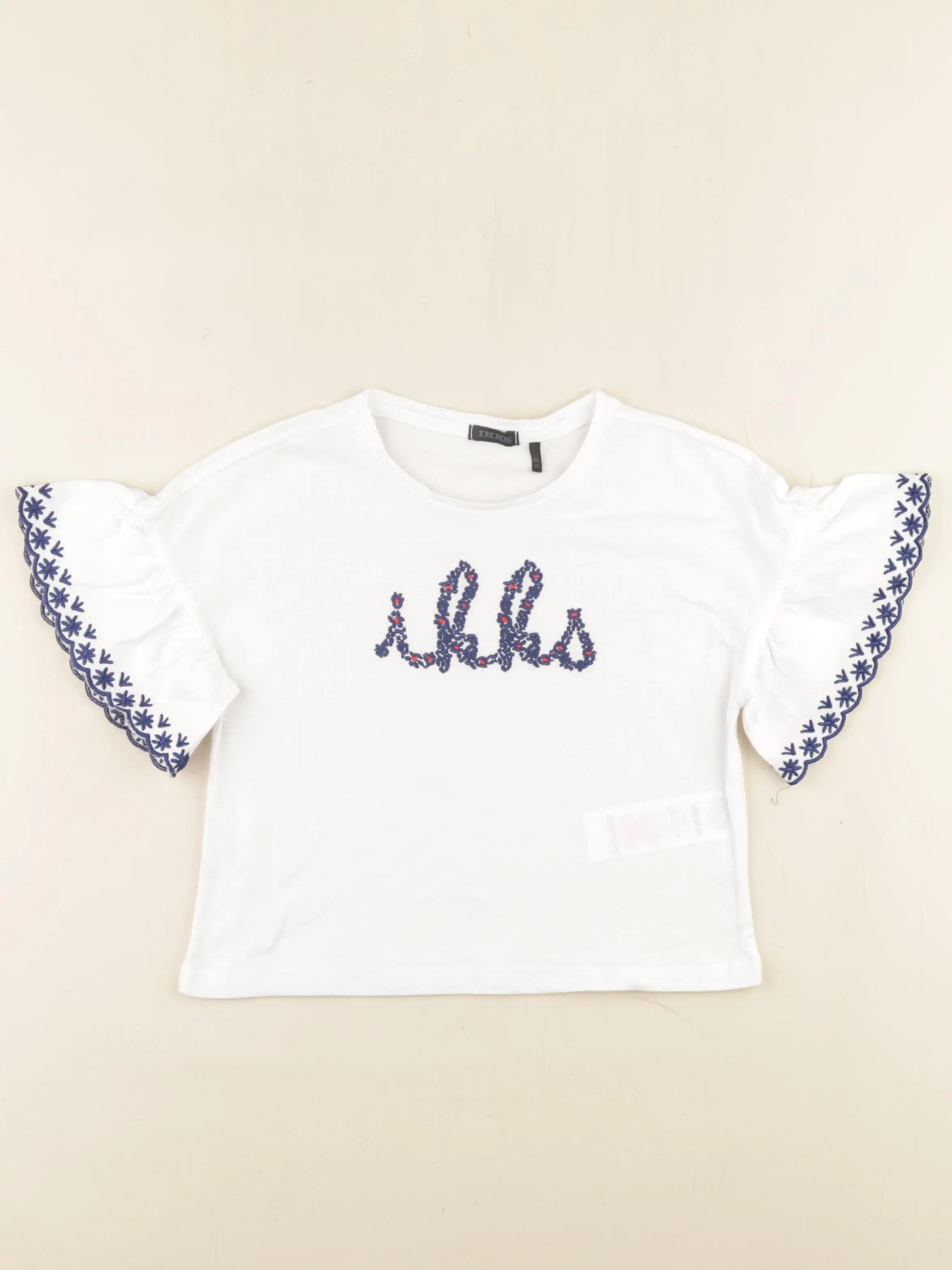 IKKS - tee-shirt blanc - 6 ans