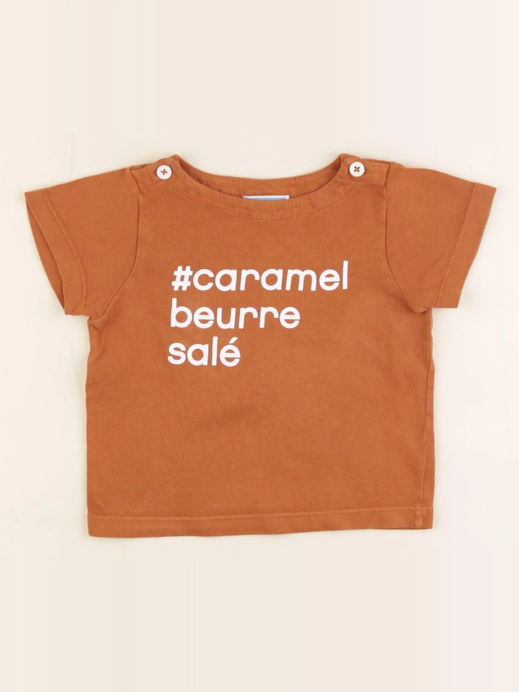 Jacadi - tee-shirt marron - 18 mois